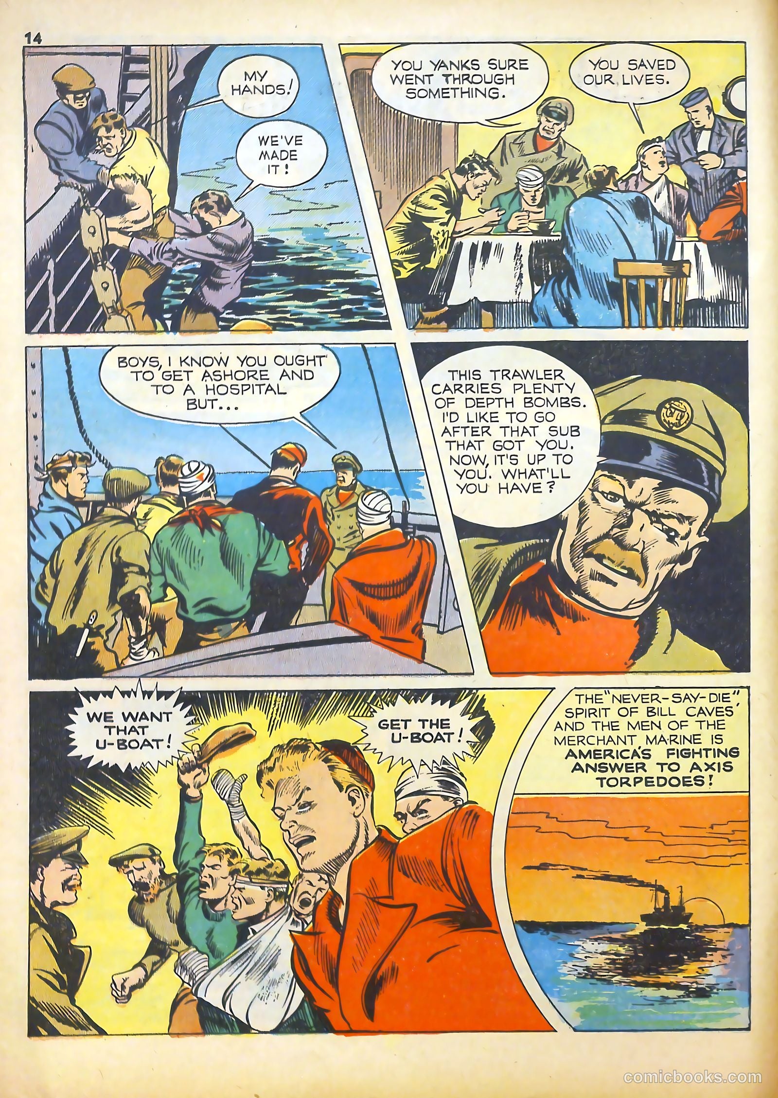 True Comics #18 (1942) — page 14 of 68