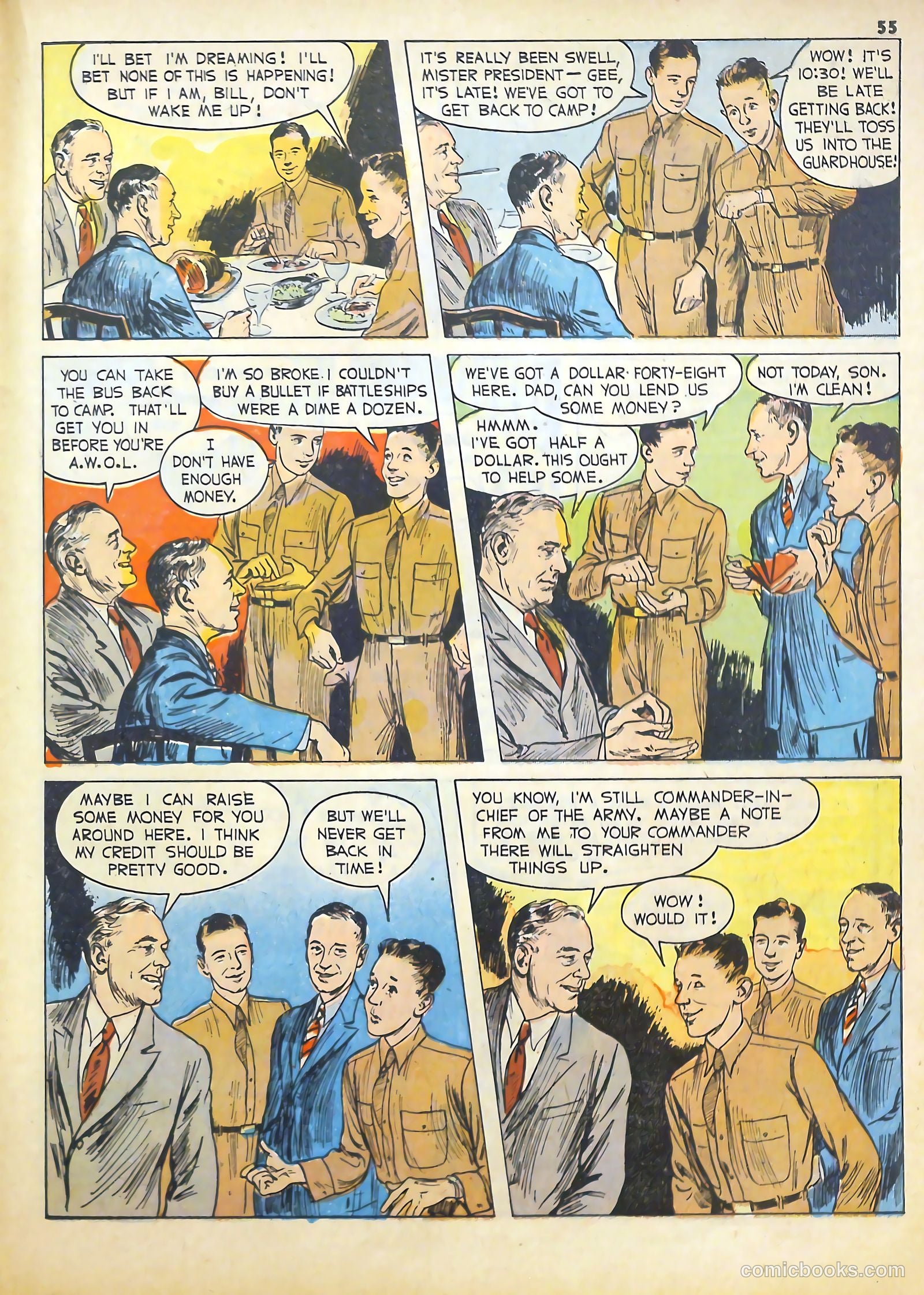 True Comics #18 (1942) — page 55 of 68