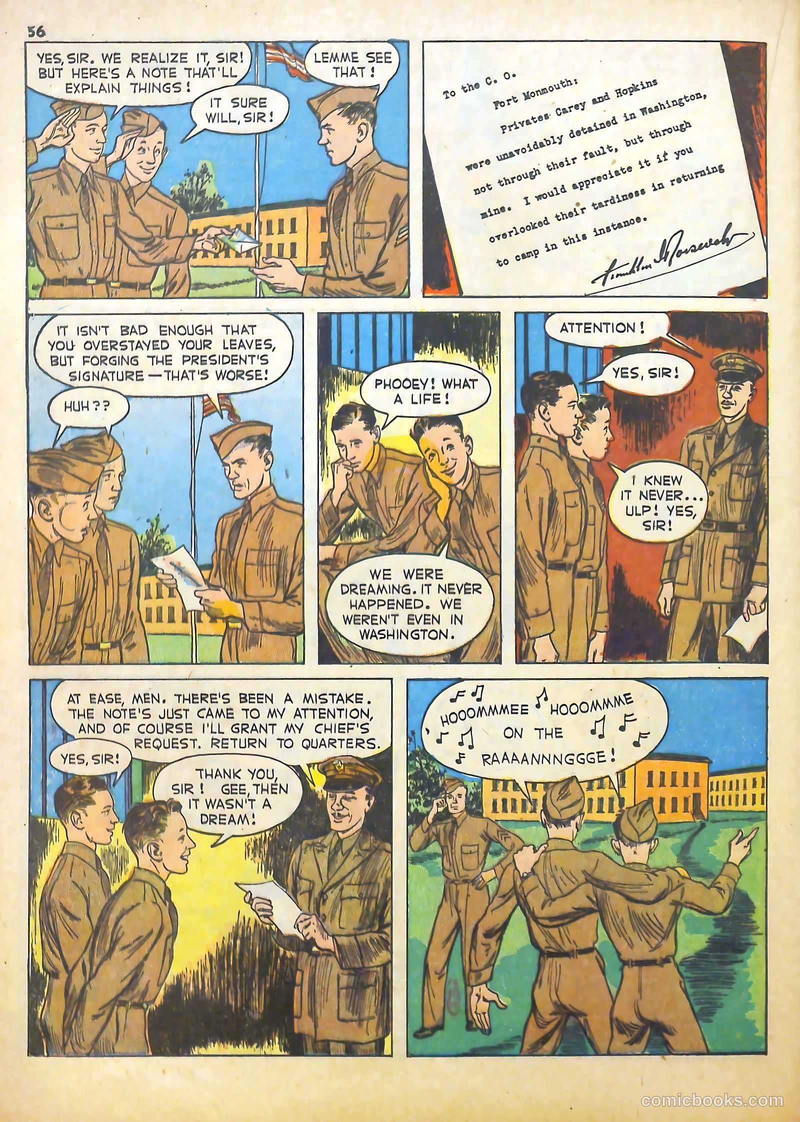 True Comics #18 (1942) — page 56 of 68