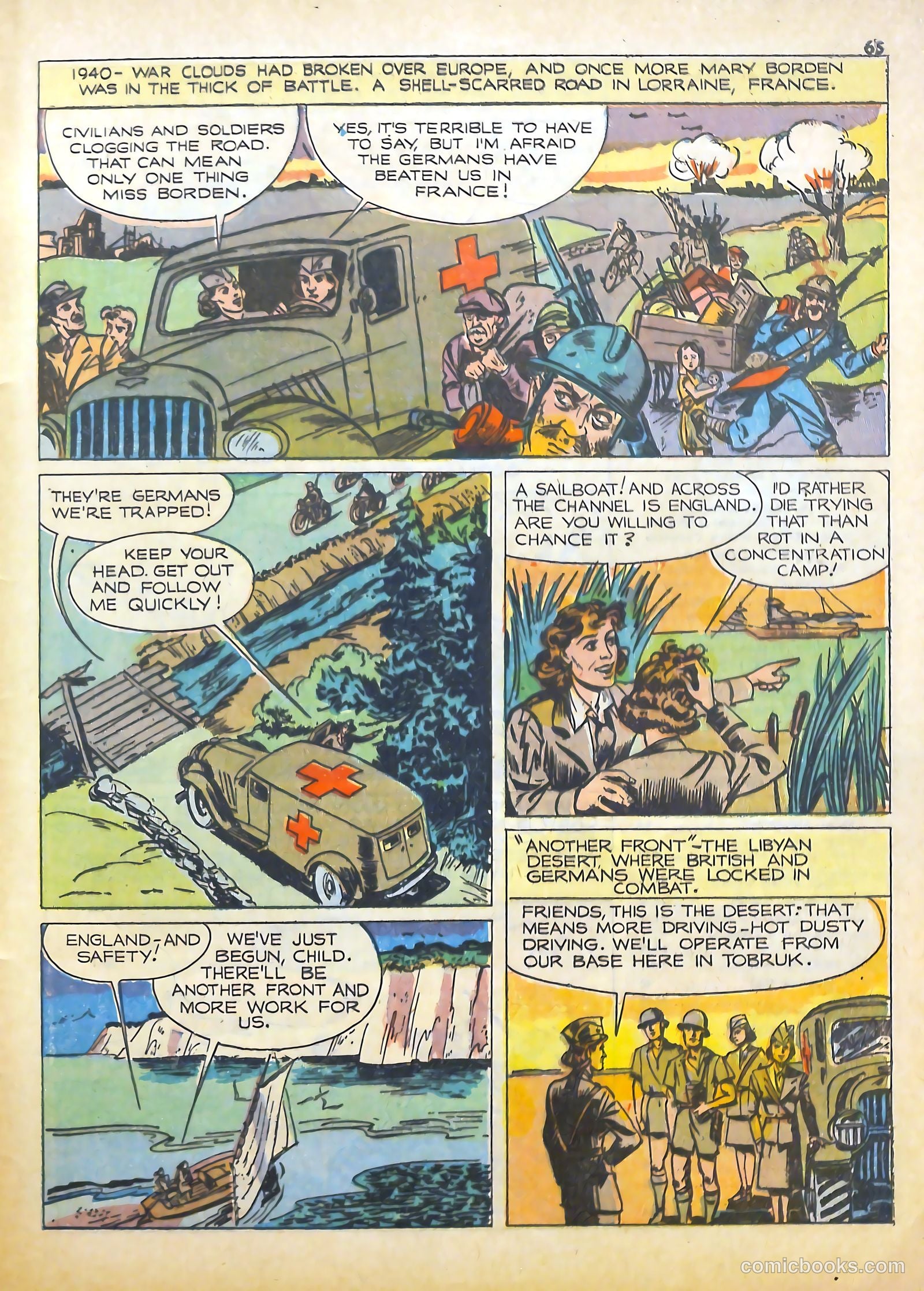 True Comics #18 (1942) — page 65 of 68