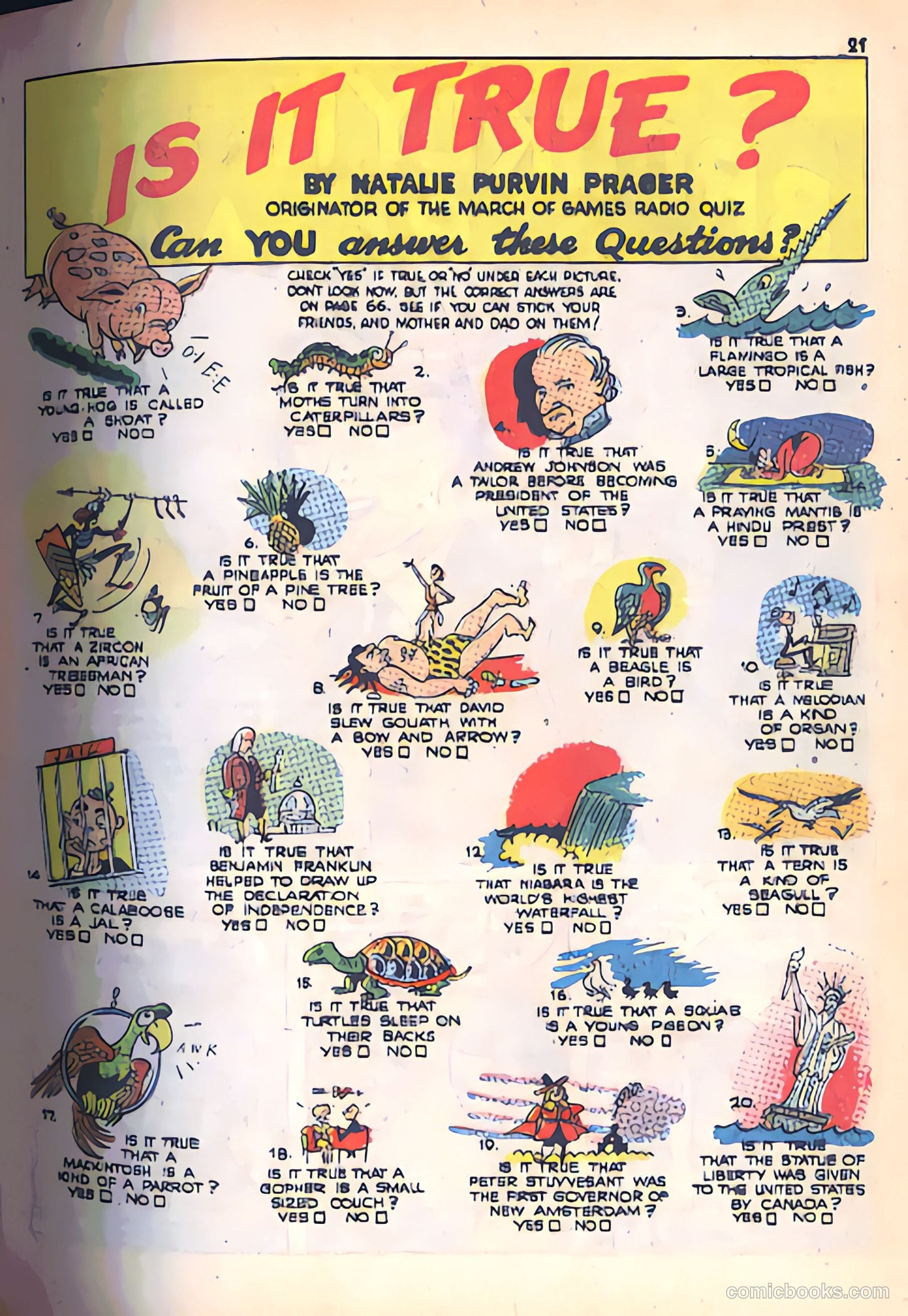 True Comics #19 (1942) — page 21 of 68