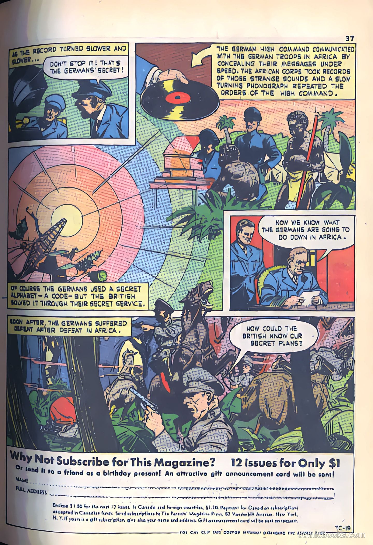 True Comics #19 (1942) — page 37 of 68