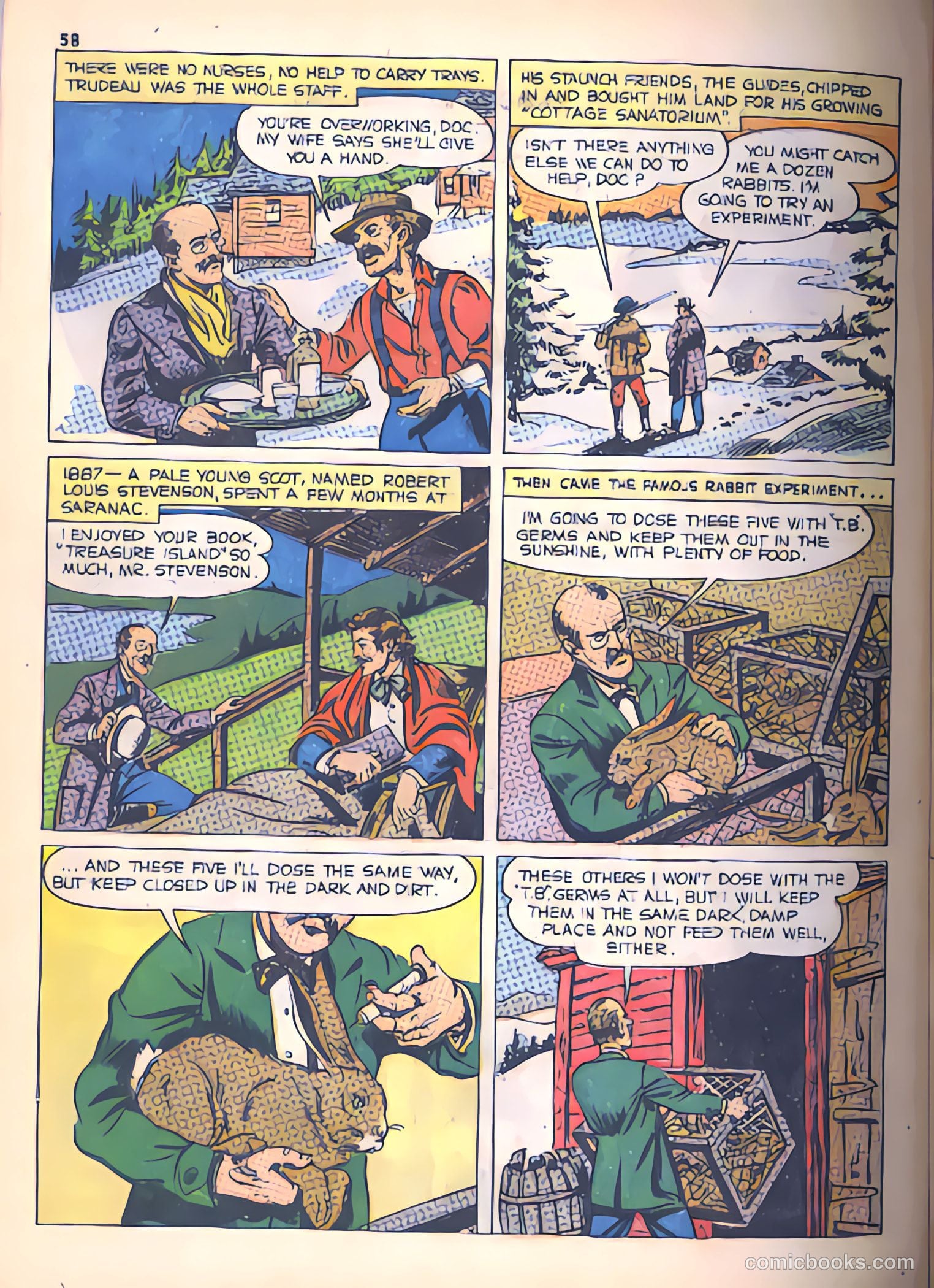 True Comics #19 (1942) — page 58 of 68