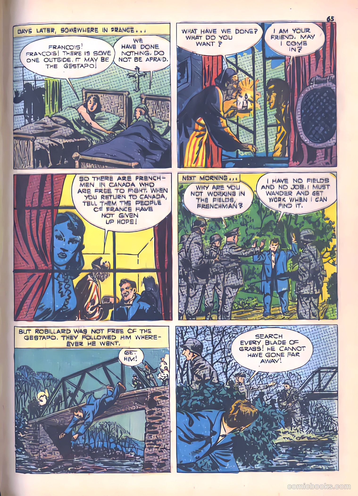 True Comics #19 (1942) — page 65 of 68