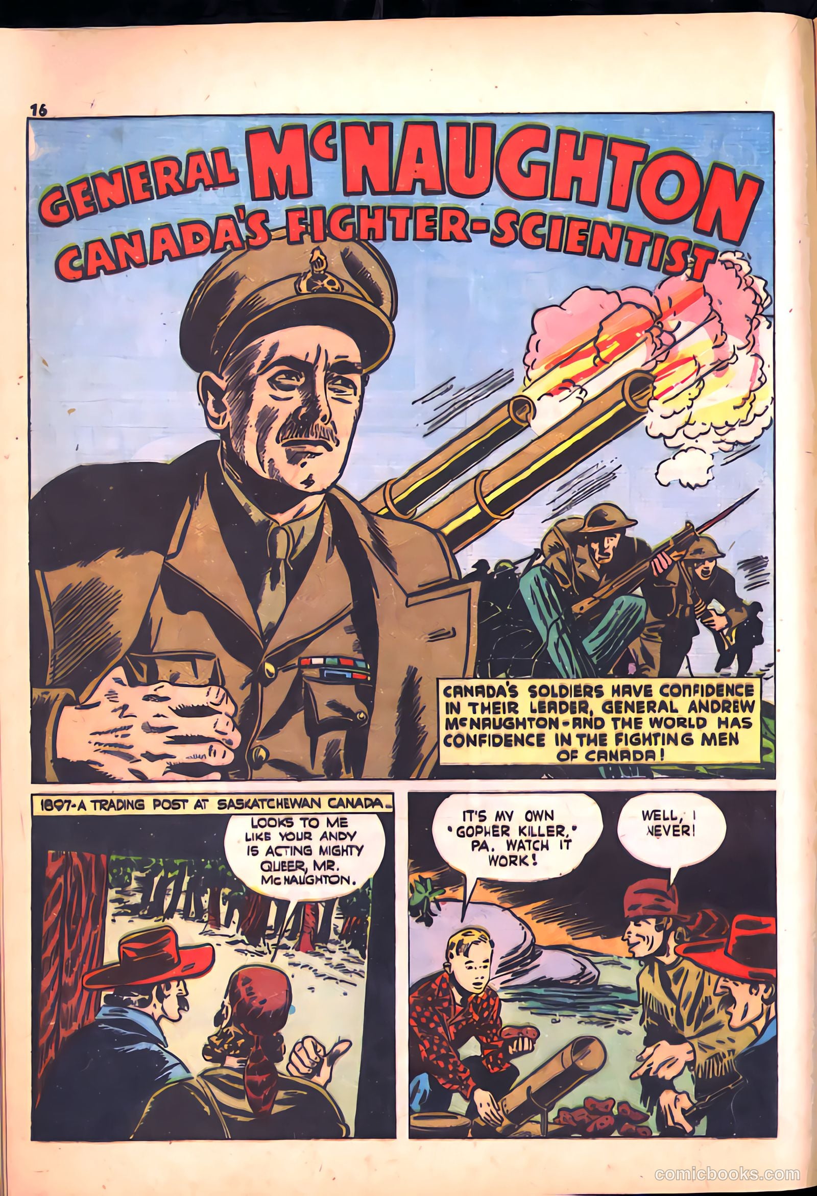 True Comics #20 (1942) — page 16 of 70