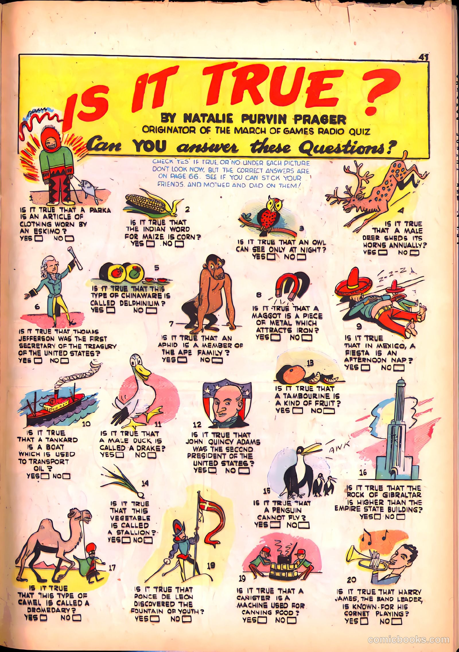 True Comics #20 (1942) — page 41 of 70