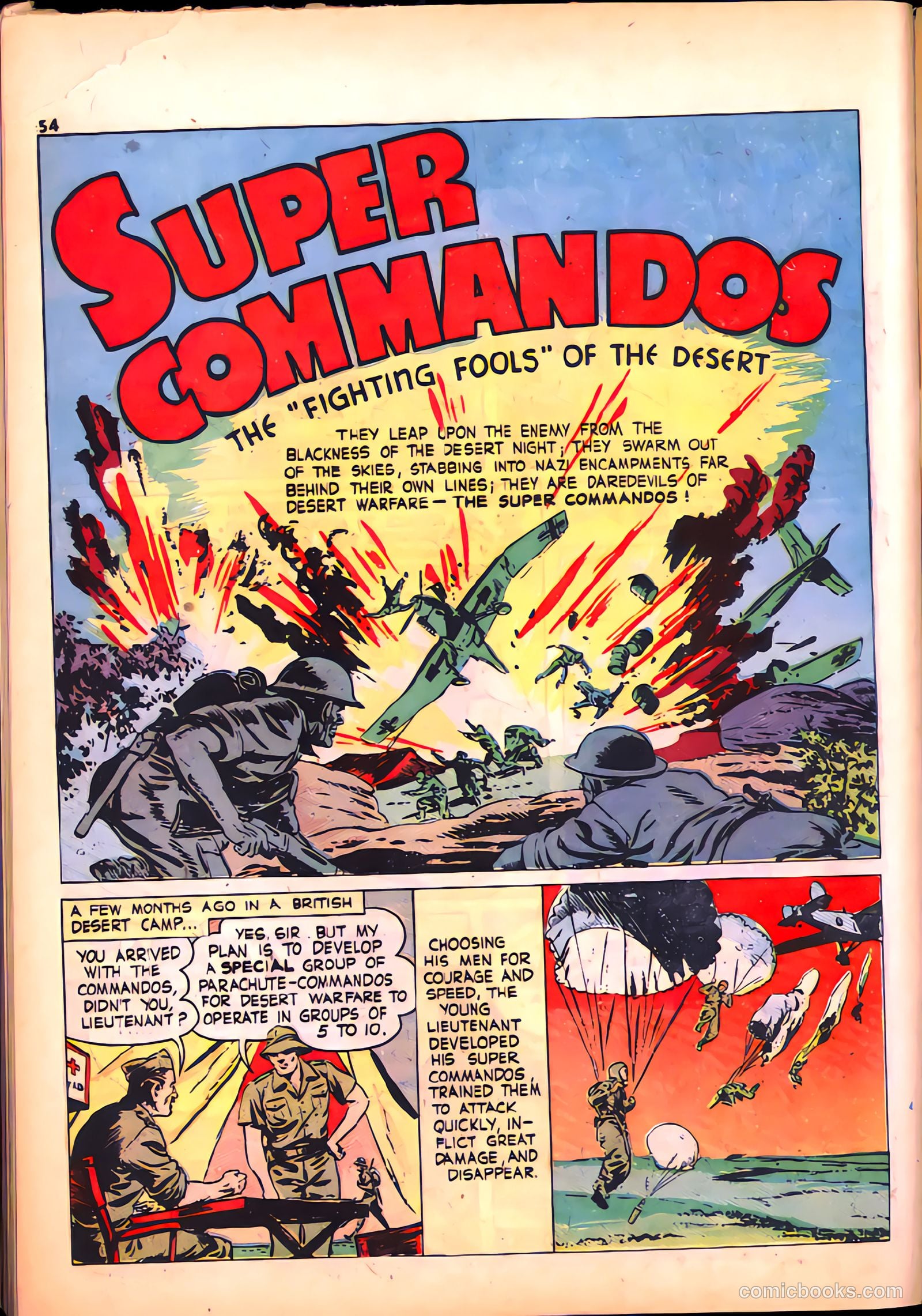 True Comics #20 (1942) — page 54 of 70