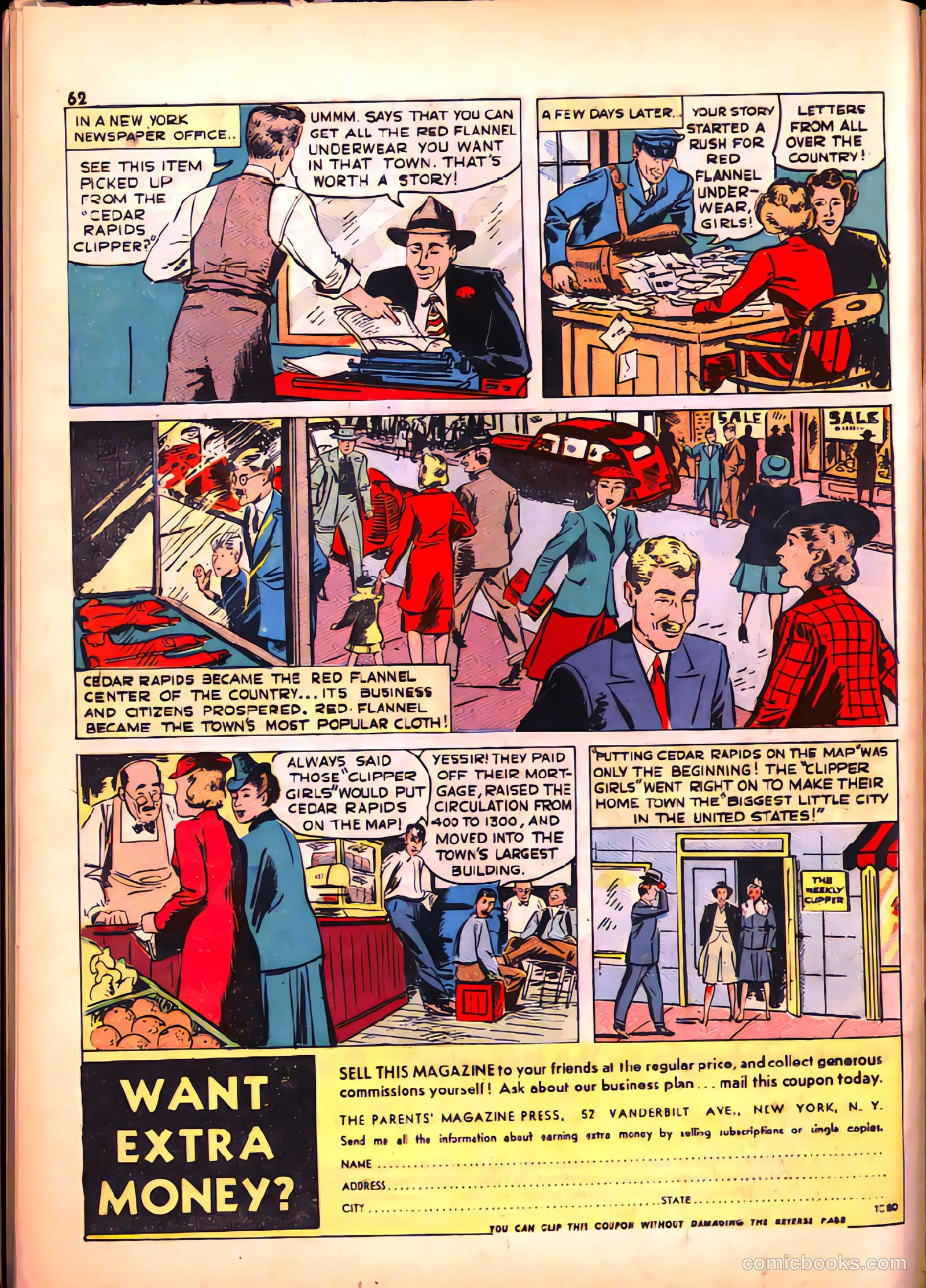 True Comics #20 (1942) — page 62 of 70