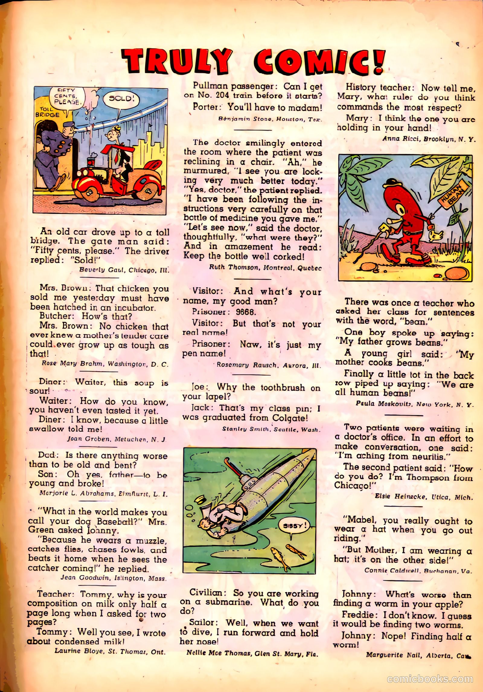 True Comics #20 (1942) — page 63 of 70