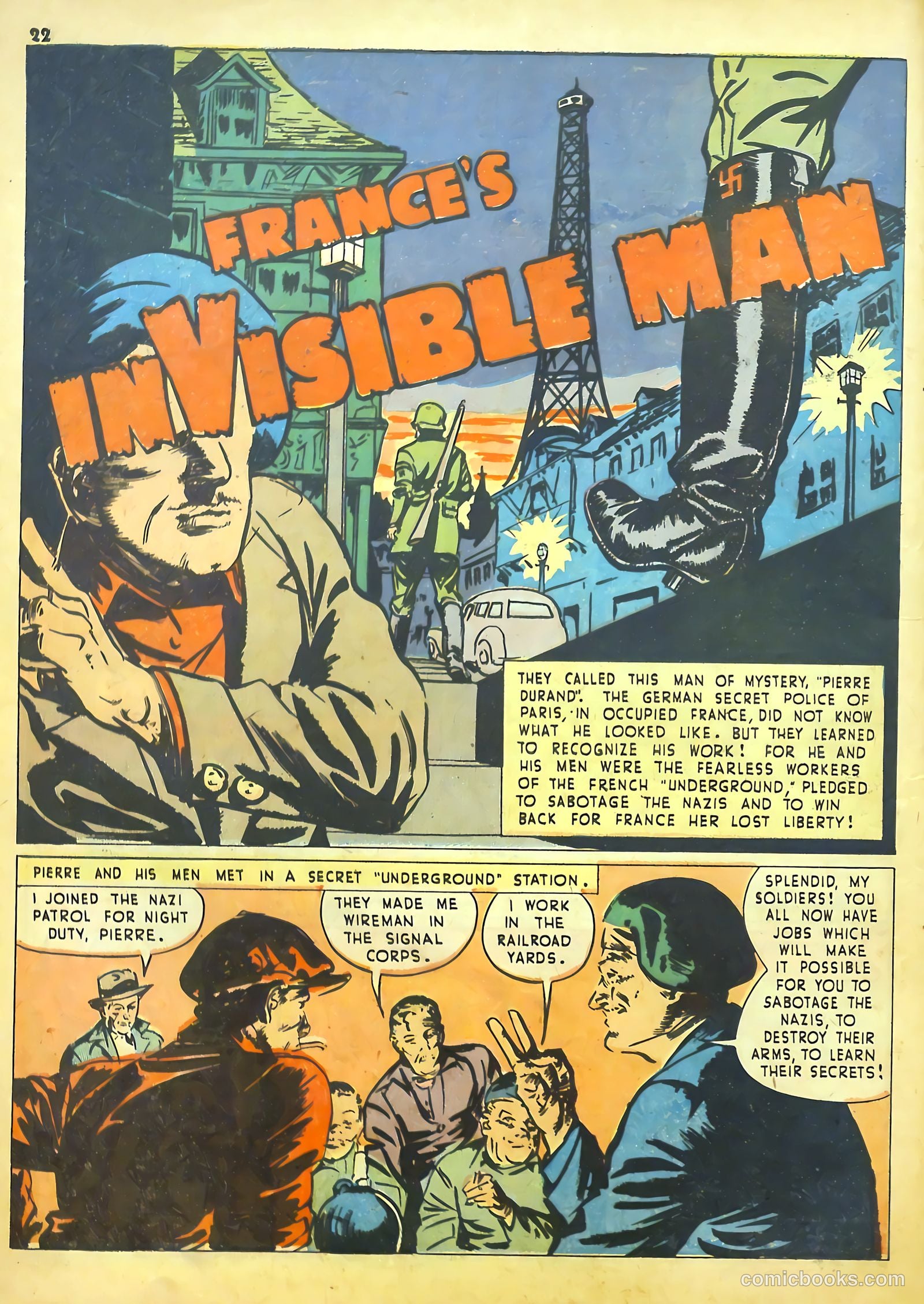 True Comics #21 (1943) — page 22 of 67