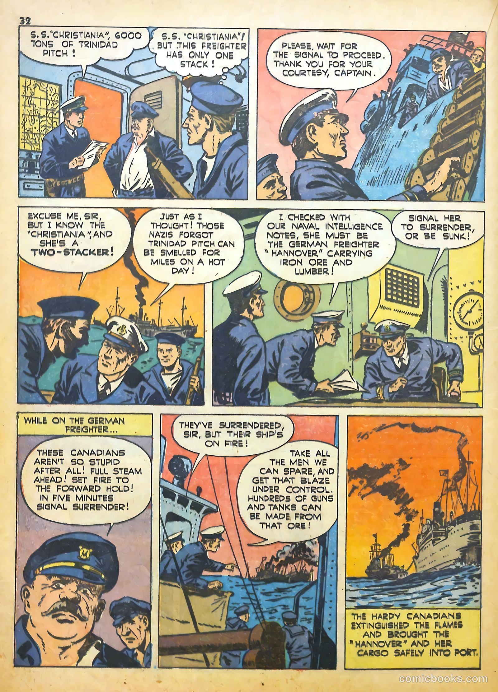 True Comics #21 (1943) — page 32 of 67