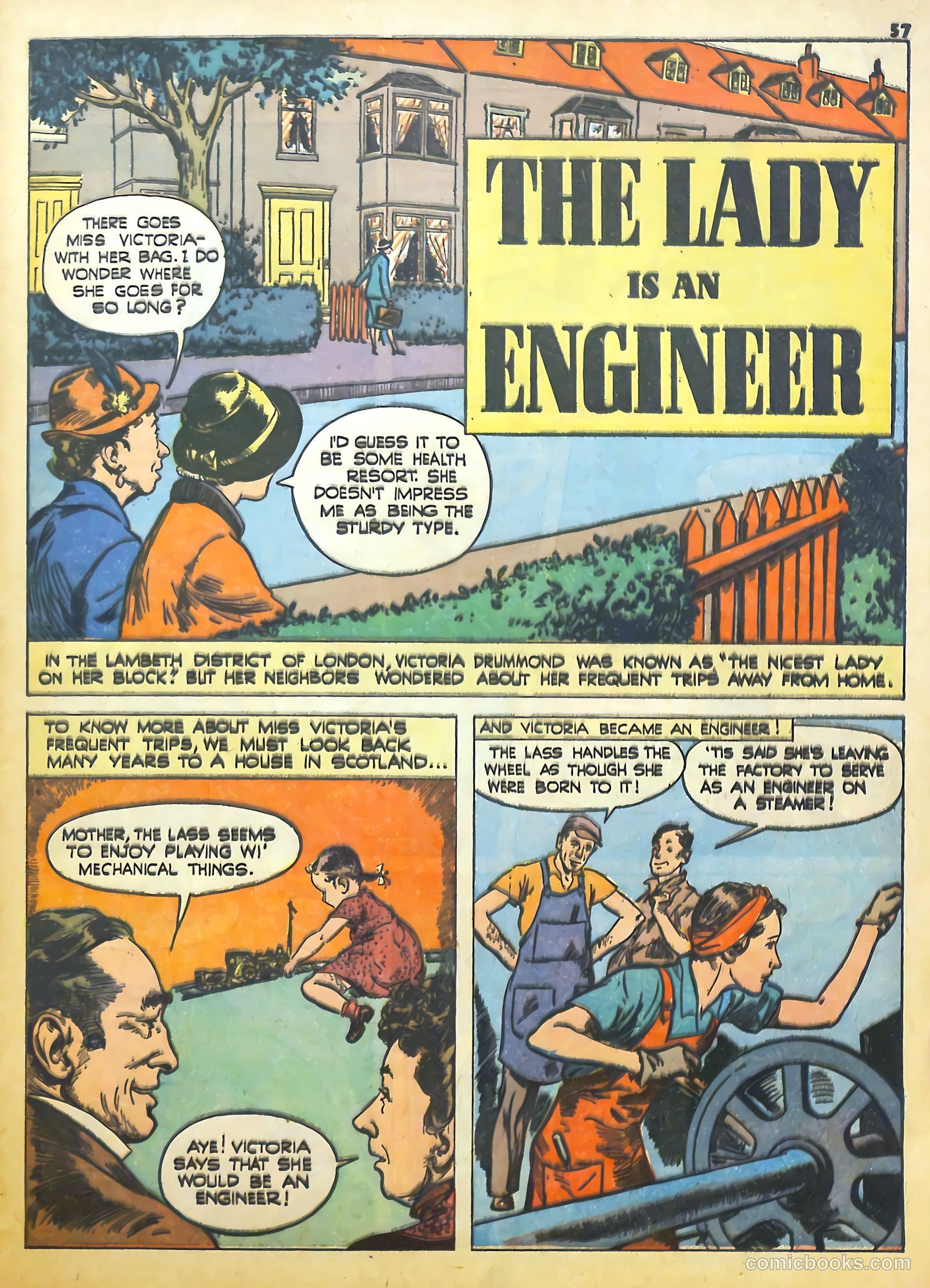 True Comics #21 (1943) — page 56 of 67