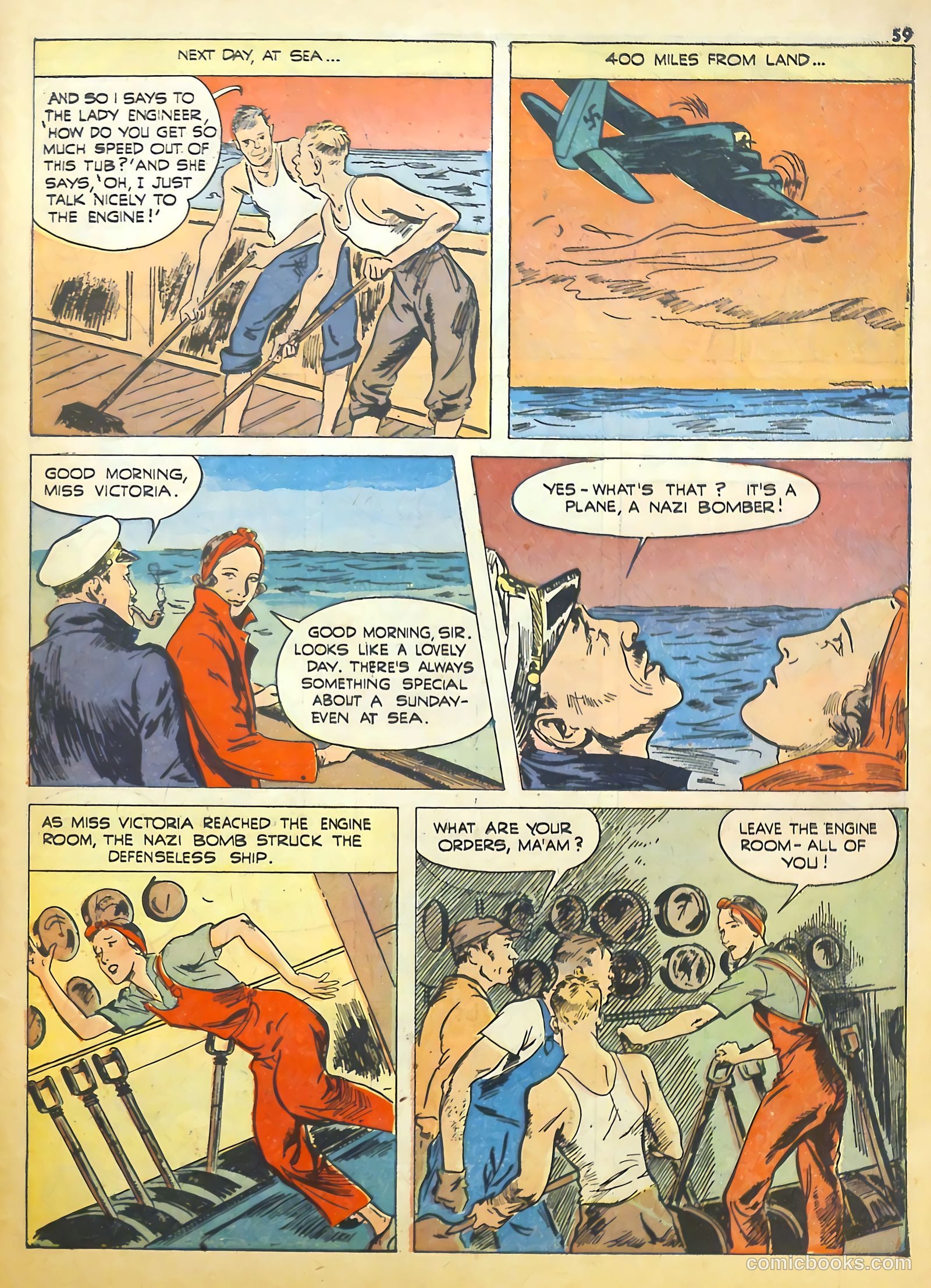 True Comics #21 (1943) — page 58 of 67