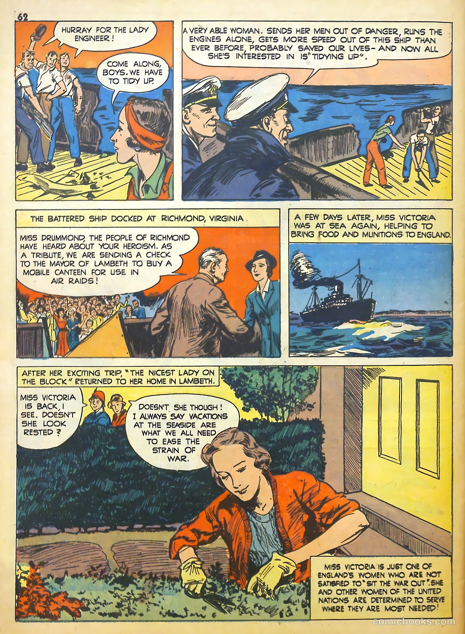 True Comics #21 (1943) — page 61 of 67