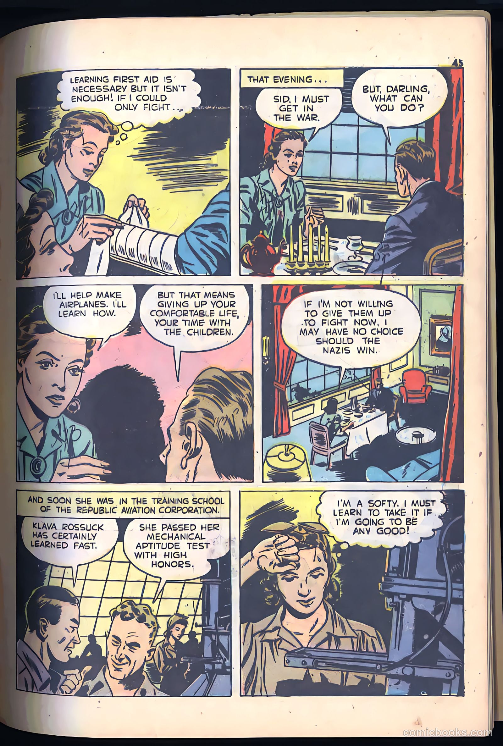 True Comics #22 (1943) — page 45 of 68