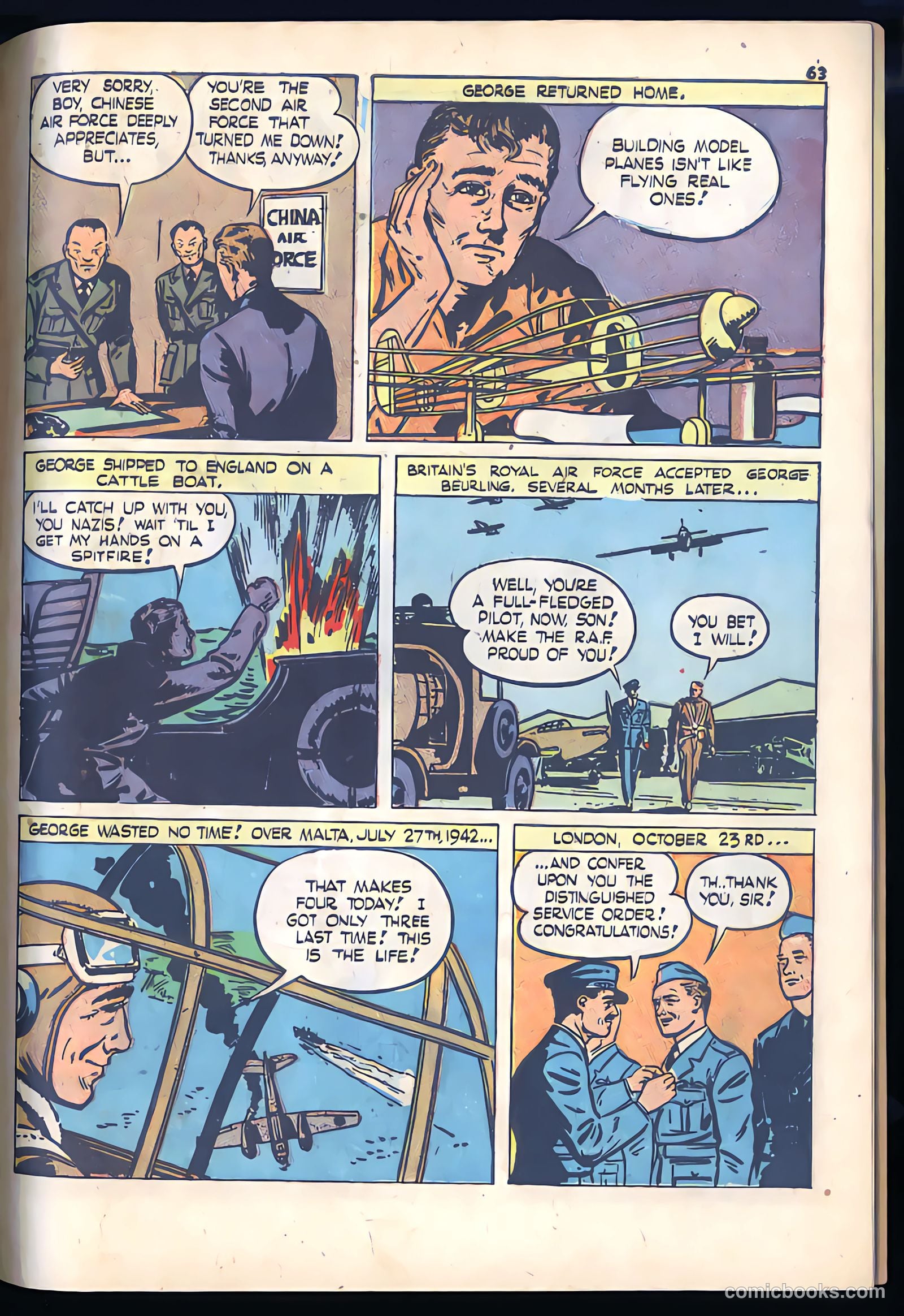 True Comics #22 (1943) — page 63 of 68