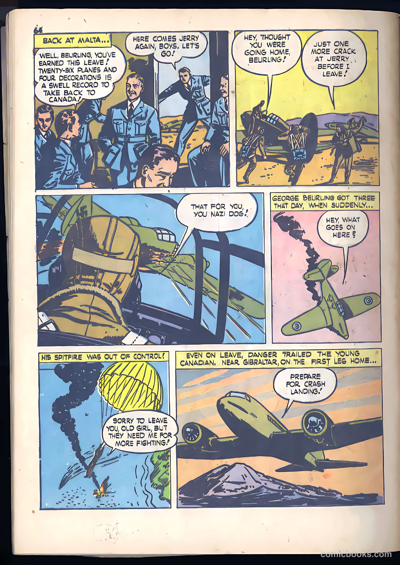 True Comics #22 (1943) — page 64 of 68