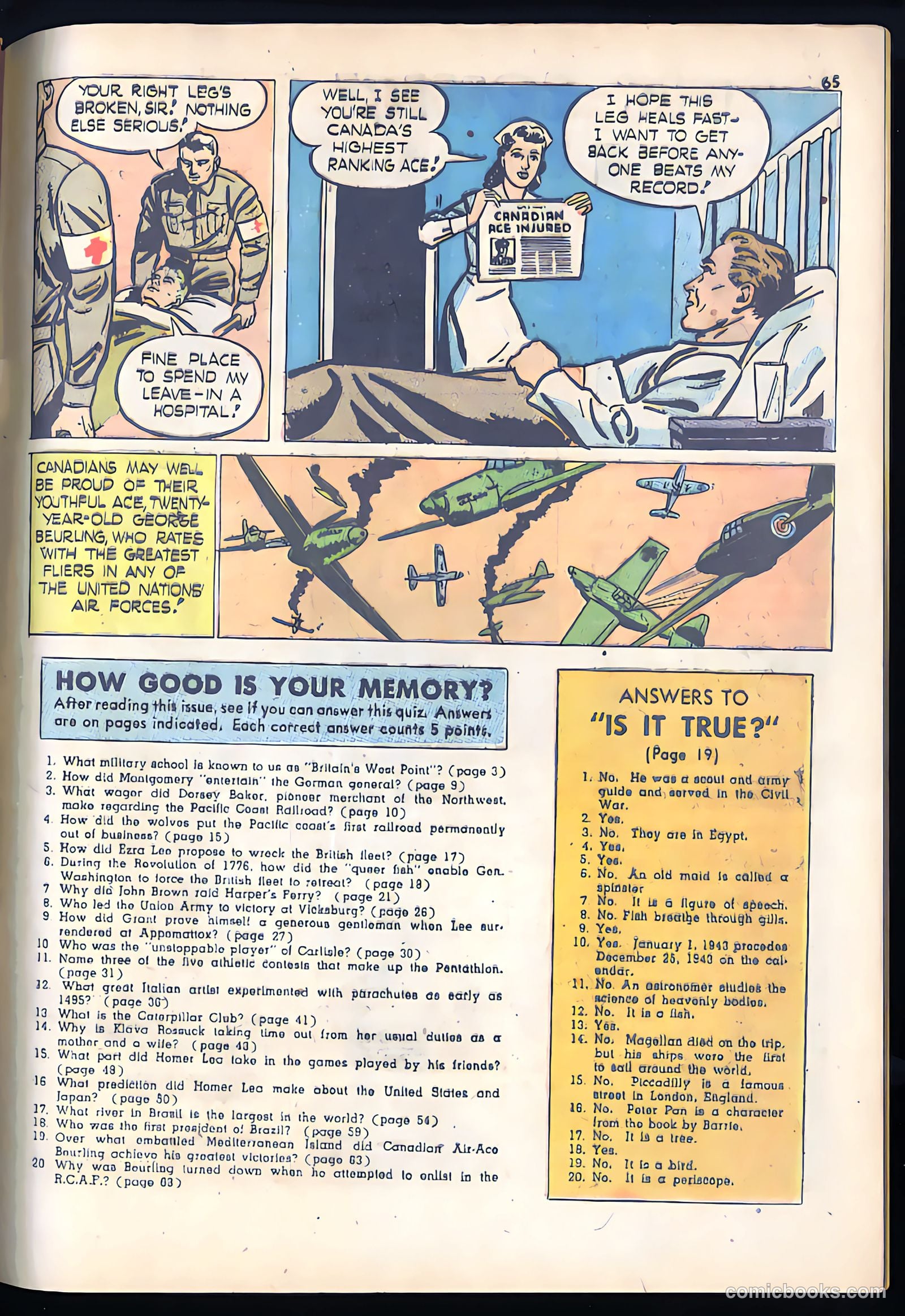 True Comics #22 (1943) — page 65 of 68