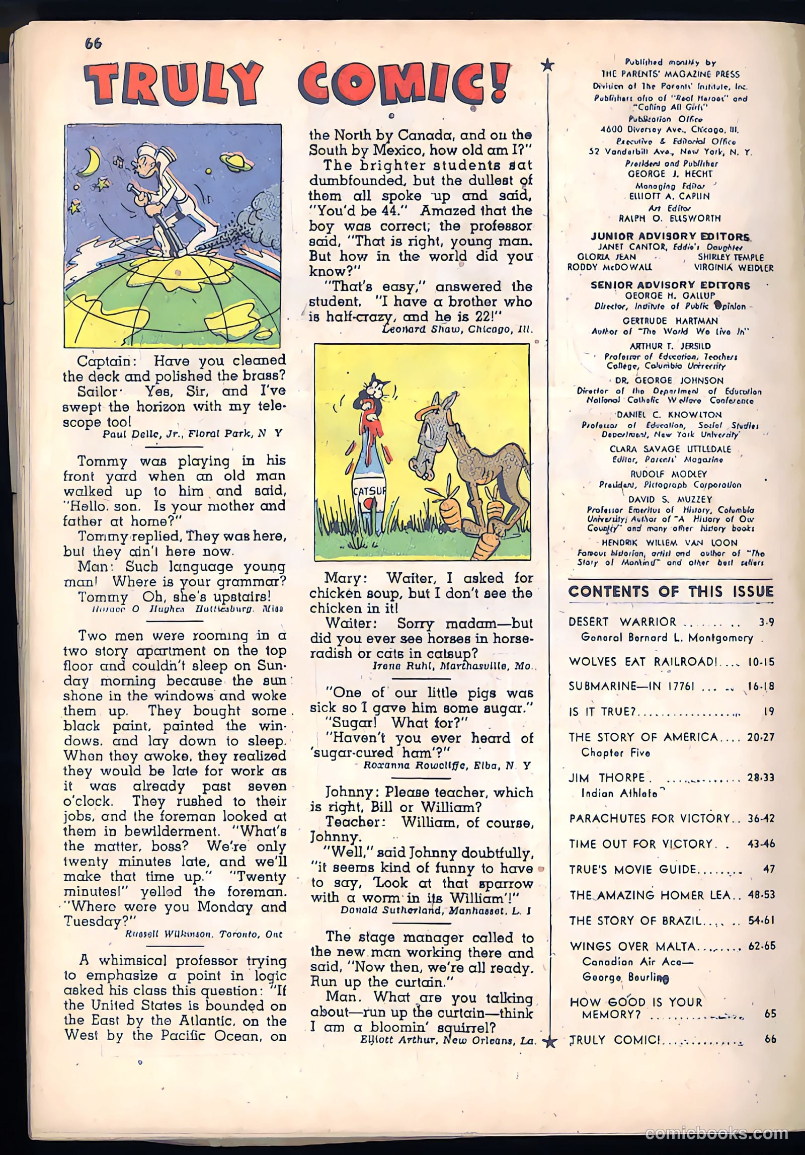 True Comics #22 (1943) — page 66 of 68