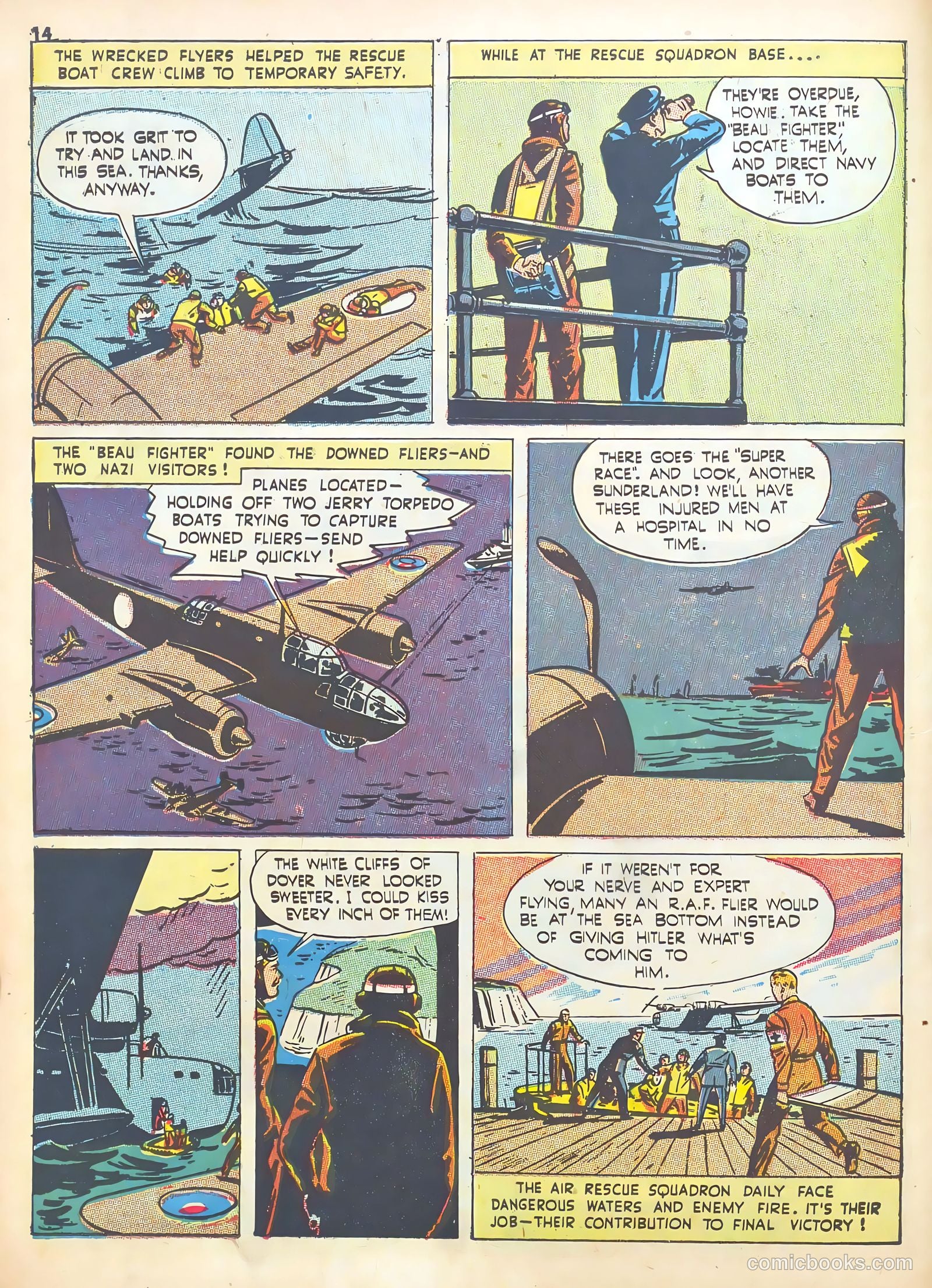 True Comics #23 (1943) — page 14 of 67