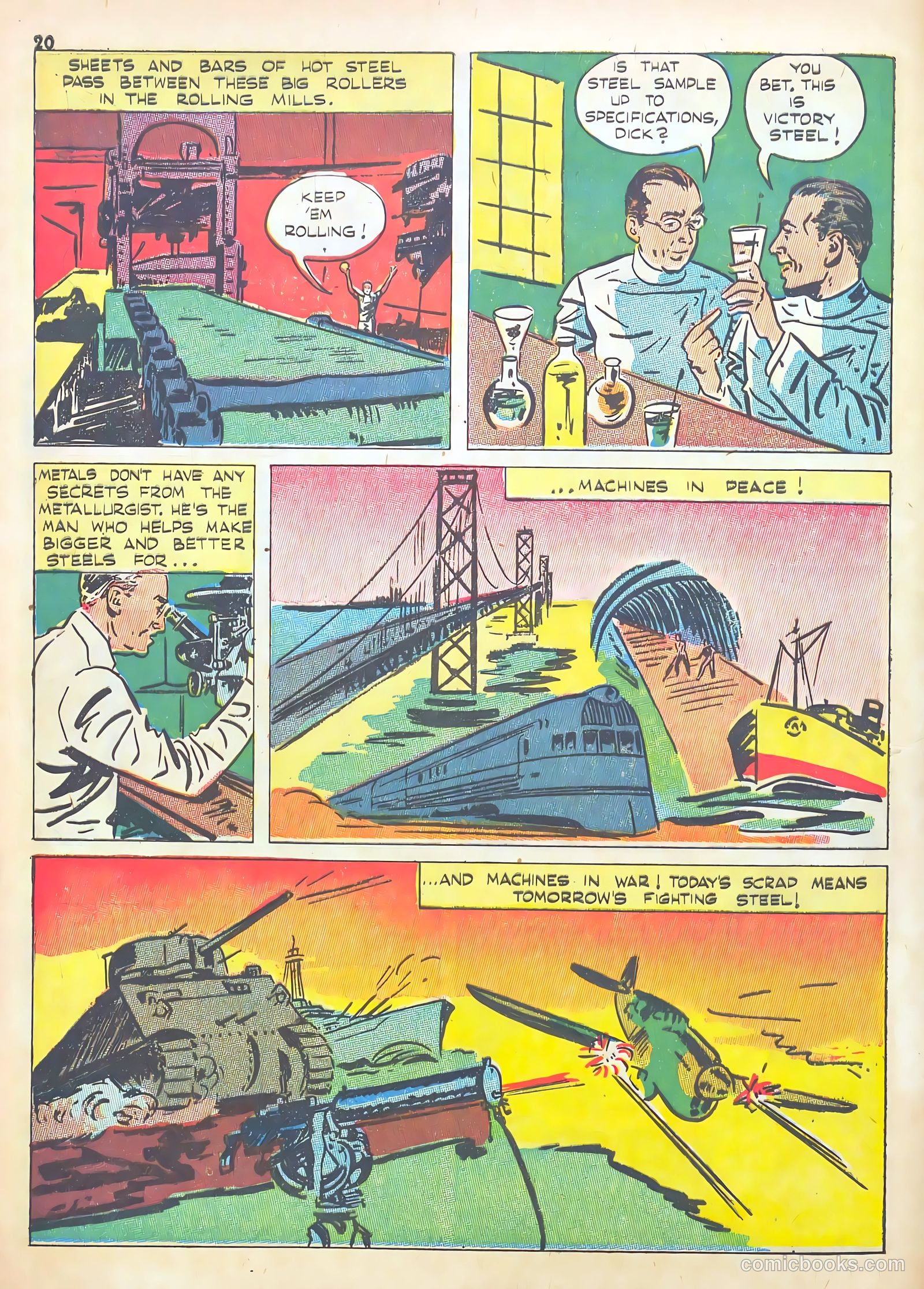 True Comics #23 (1943) — page 20 of 67