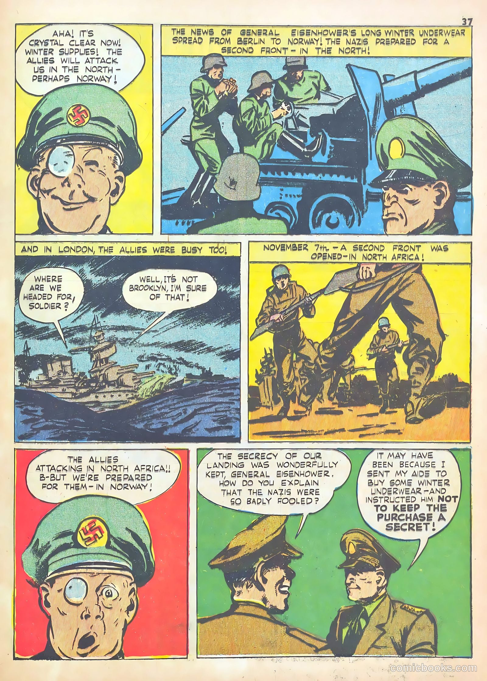 True Comics #23 (1943) — page 36 of 67