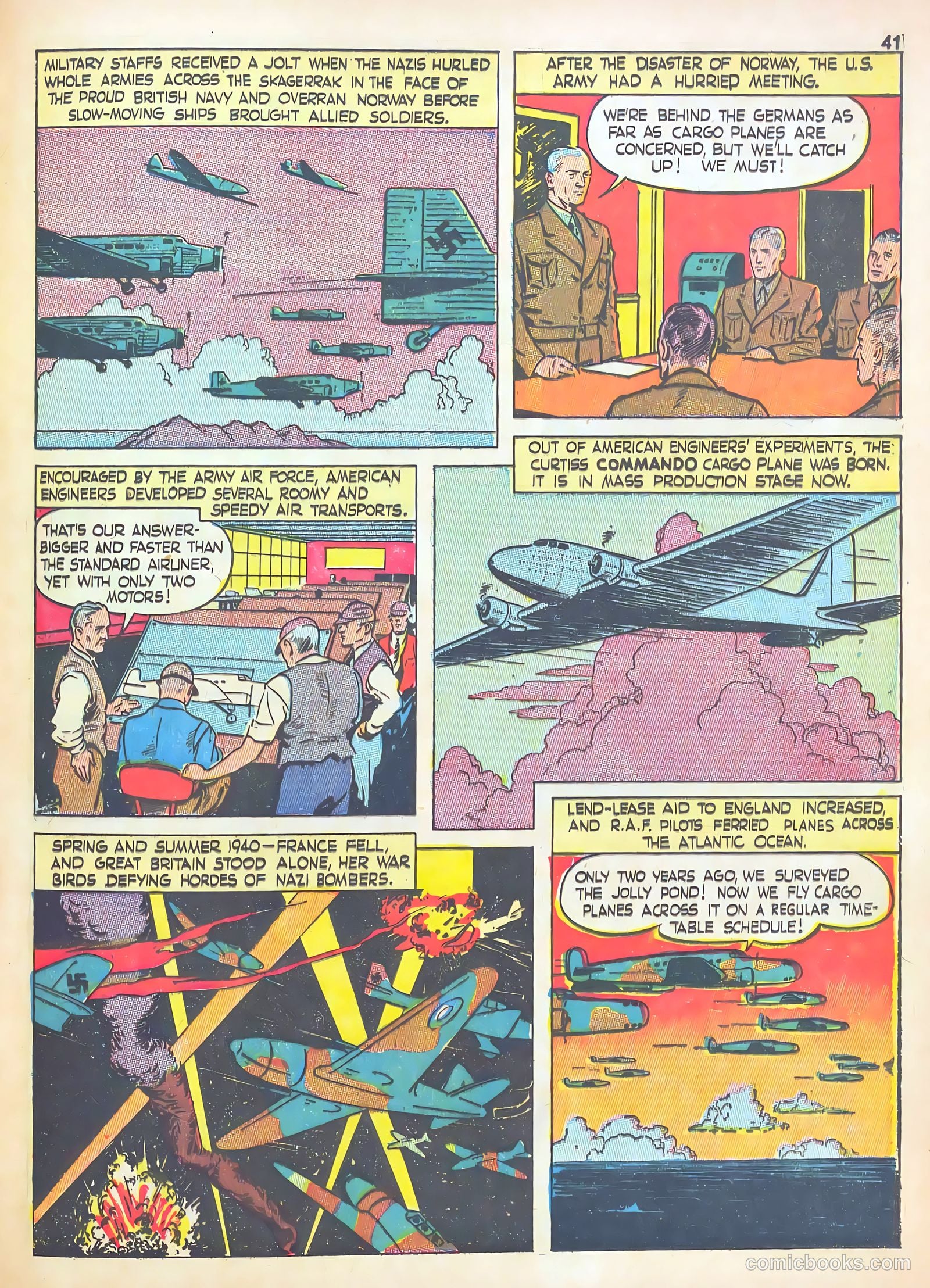True Comics #23 (1943) — page 40 of 67