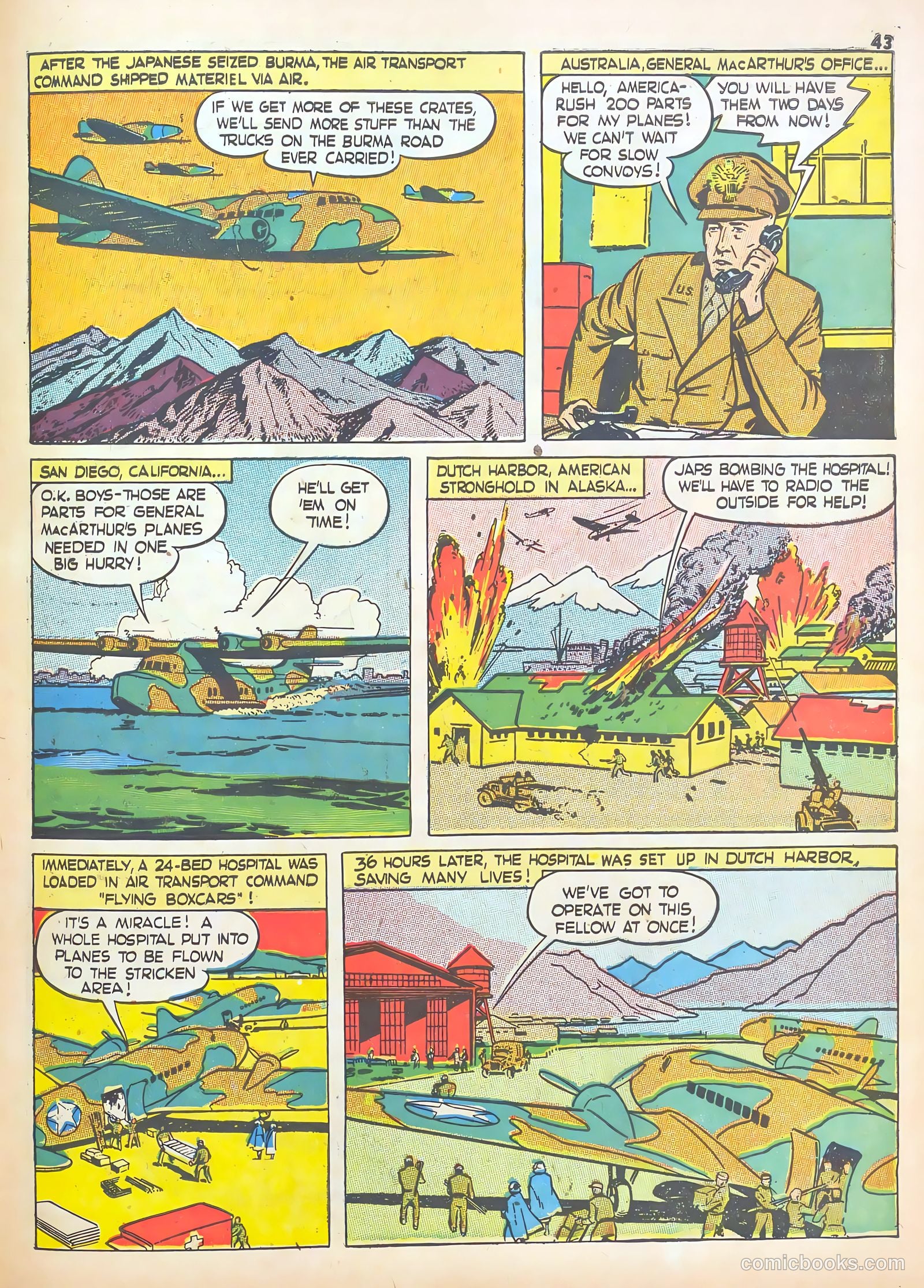 True Comics #23 (1943) — page 42 of 67