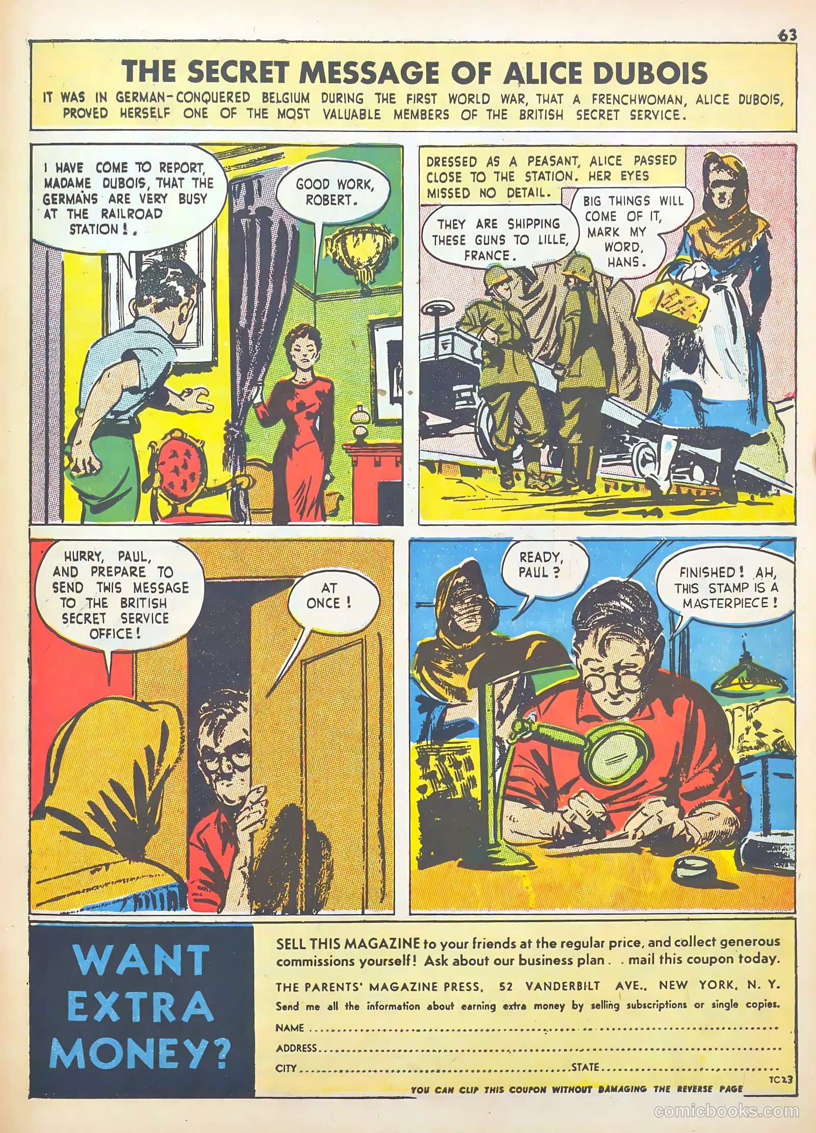 True Comics #23 (1943) — page 62 of 67