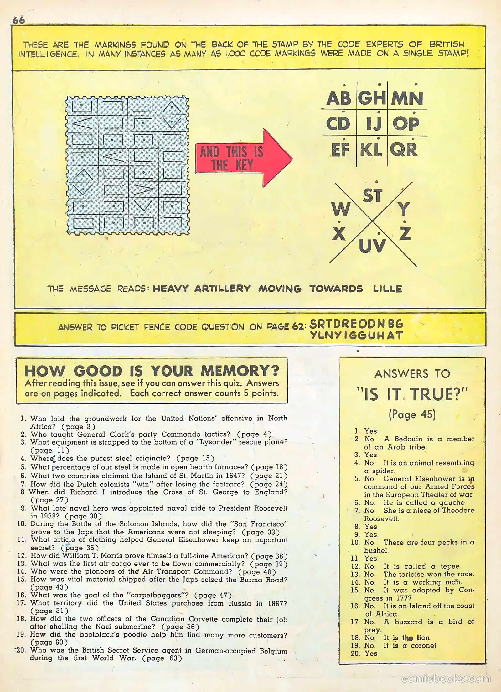 True Comics #23 (1943) — page 65 of 67