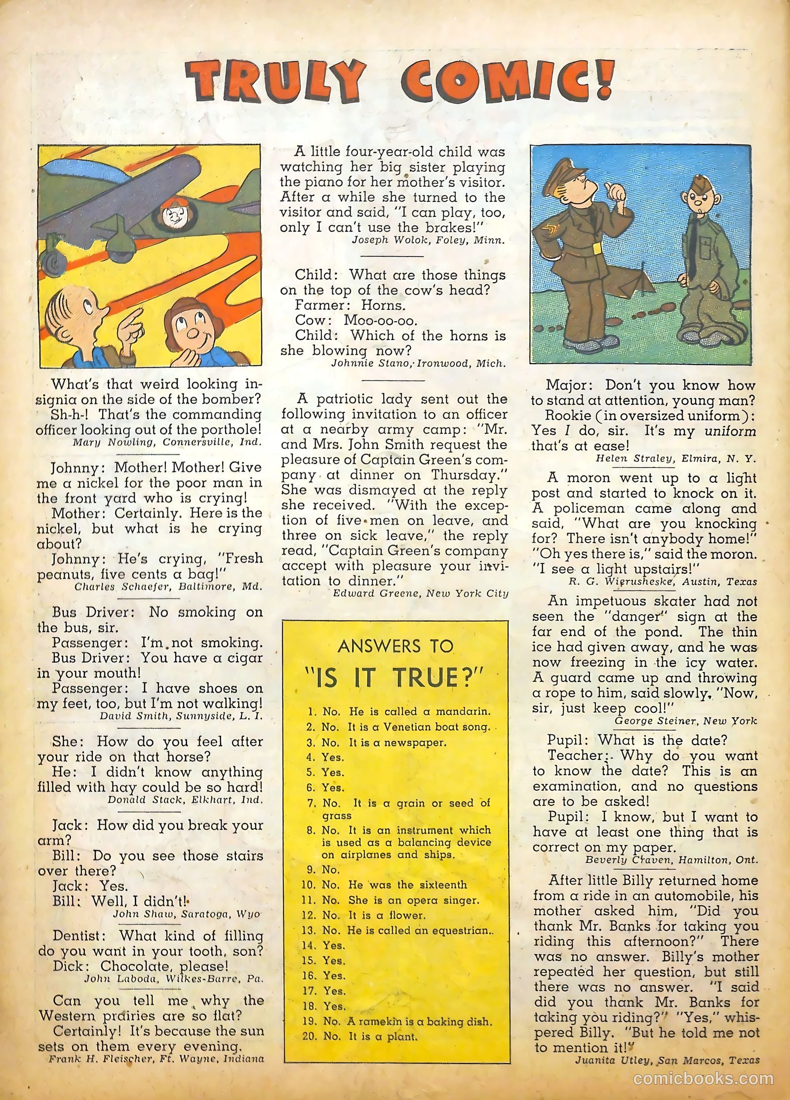 True Comics #24 (1943) — page 57 of 59