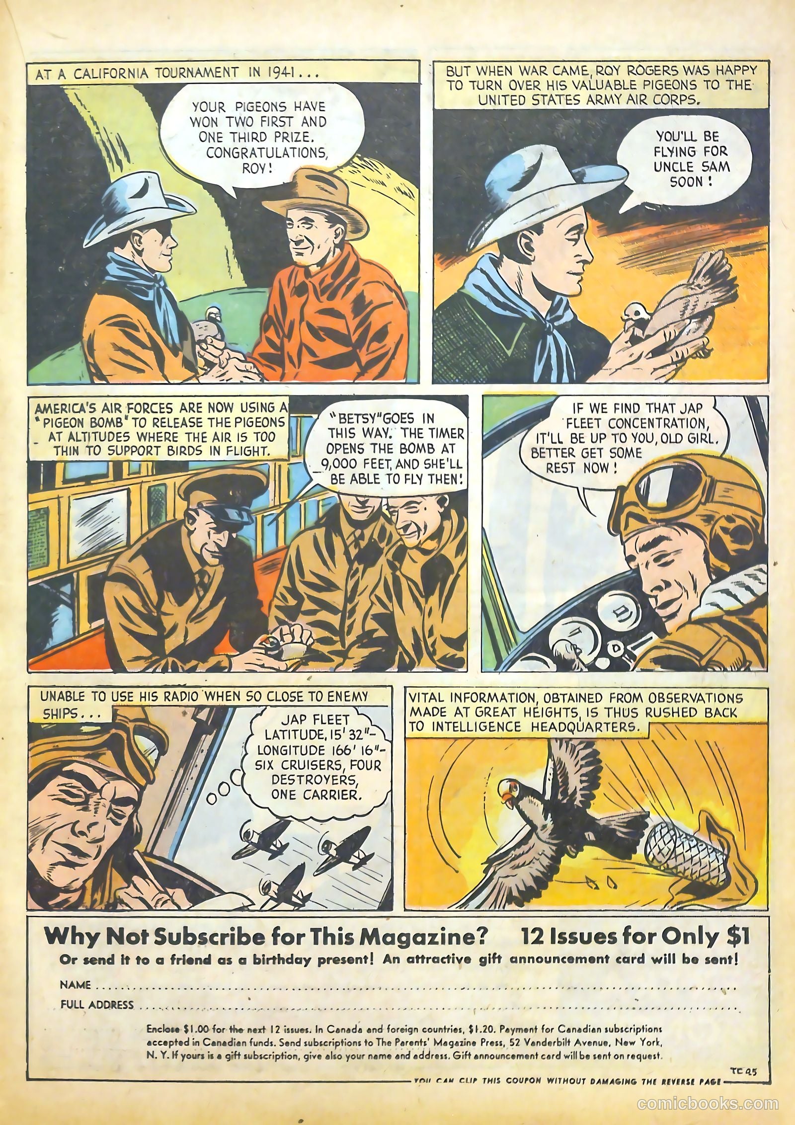 True Comics #25 (1943) — page 31 of 60