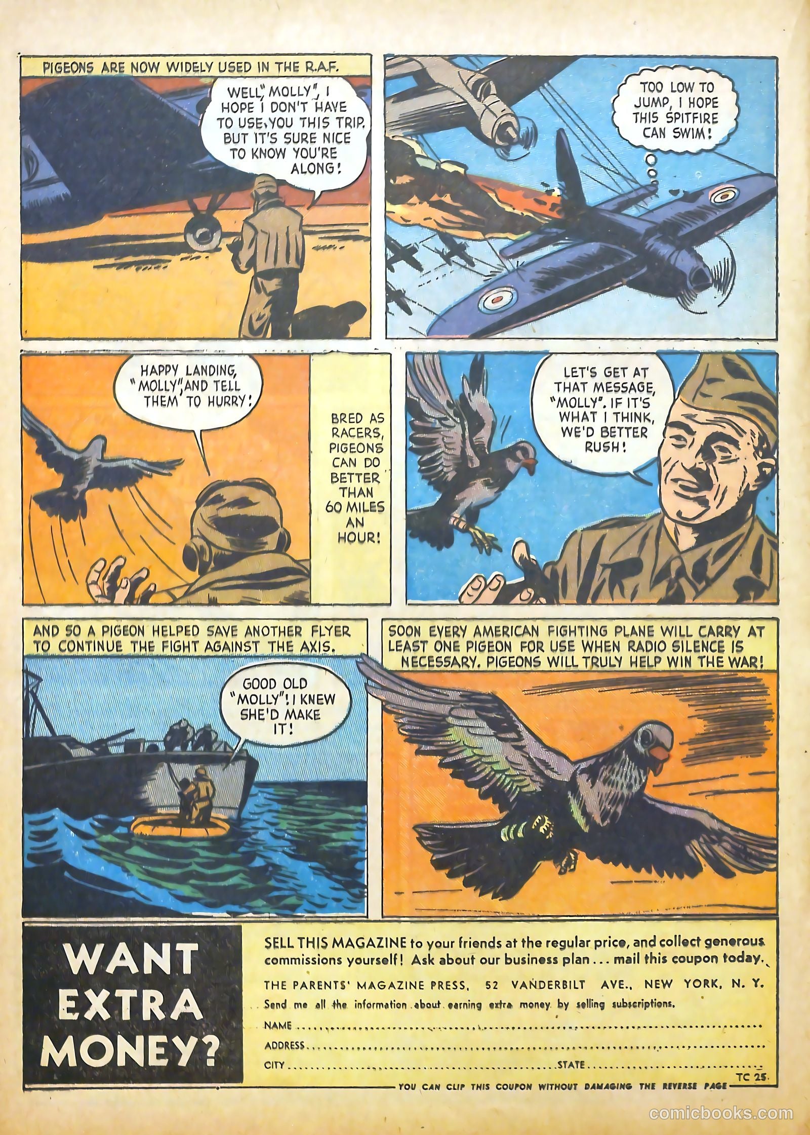 True Comics #25 (1943) — page 32 of 60