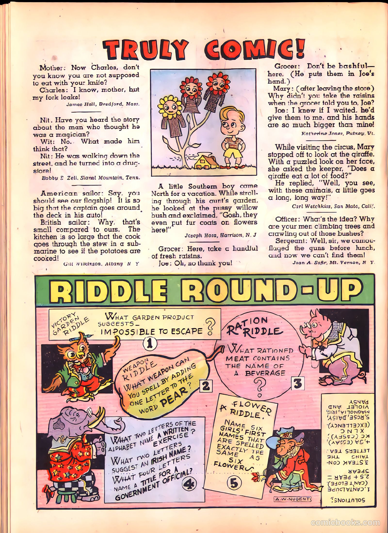 True Comics #27 (1943) — page 34 of 60