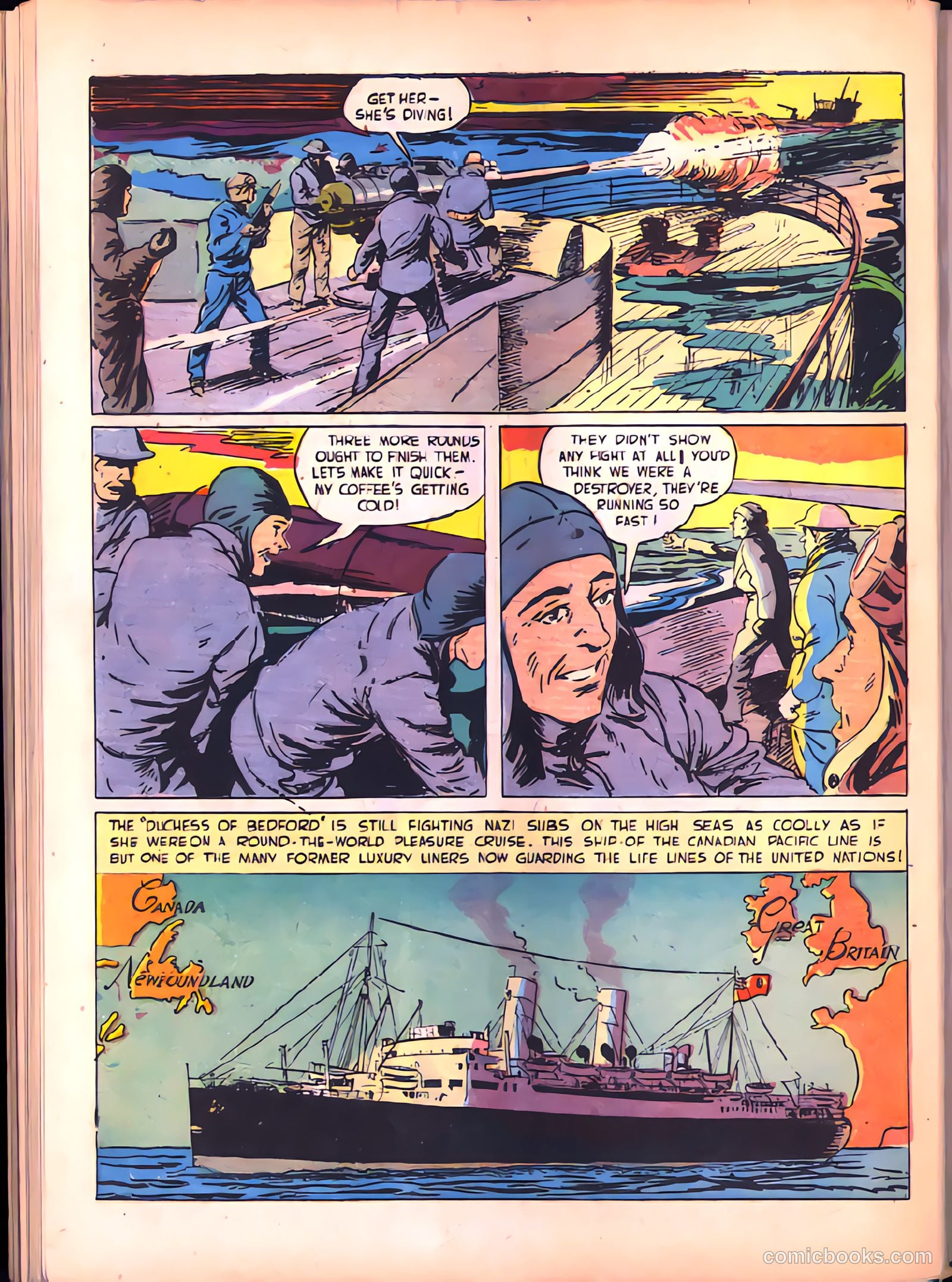 True Comics #27 (1943) — page 58 of 60