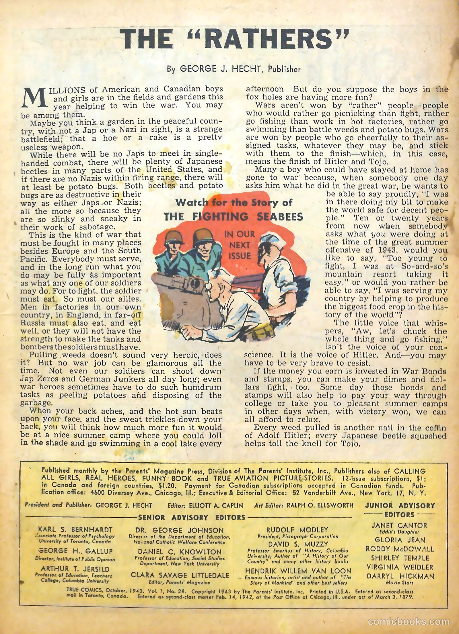 True Comics #28 (1943) — page 3 of 59