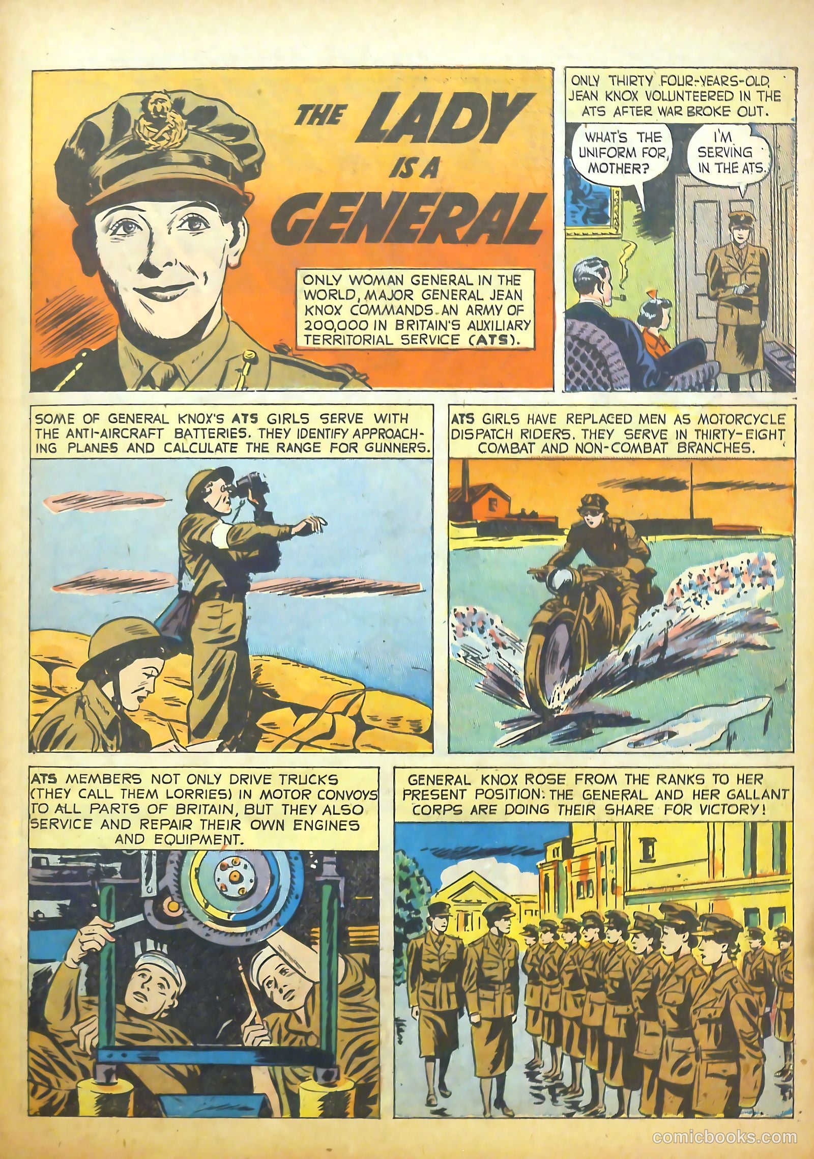 True Comics #28 (1943) — page 50 of 59