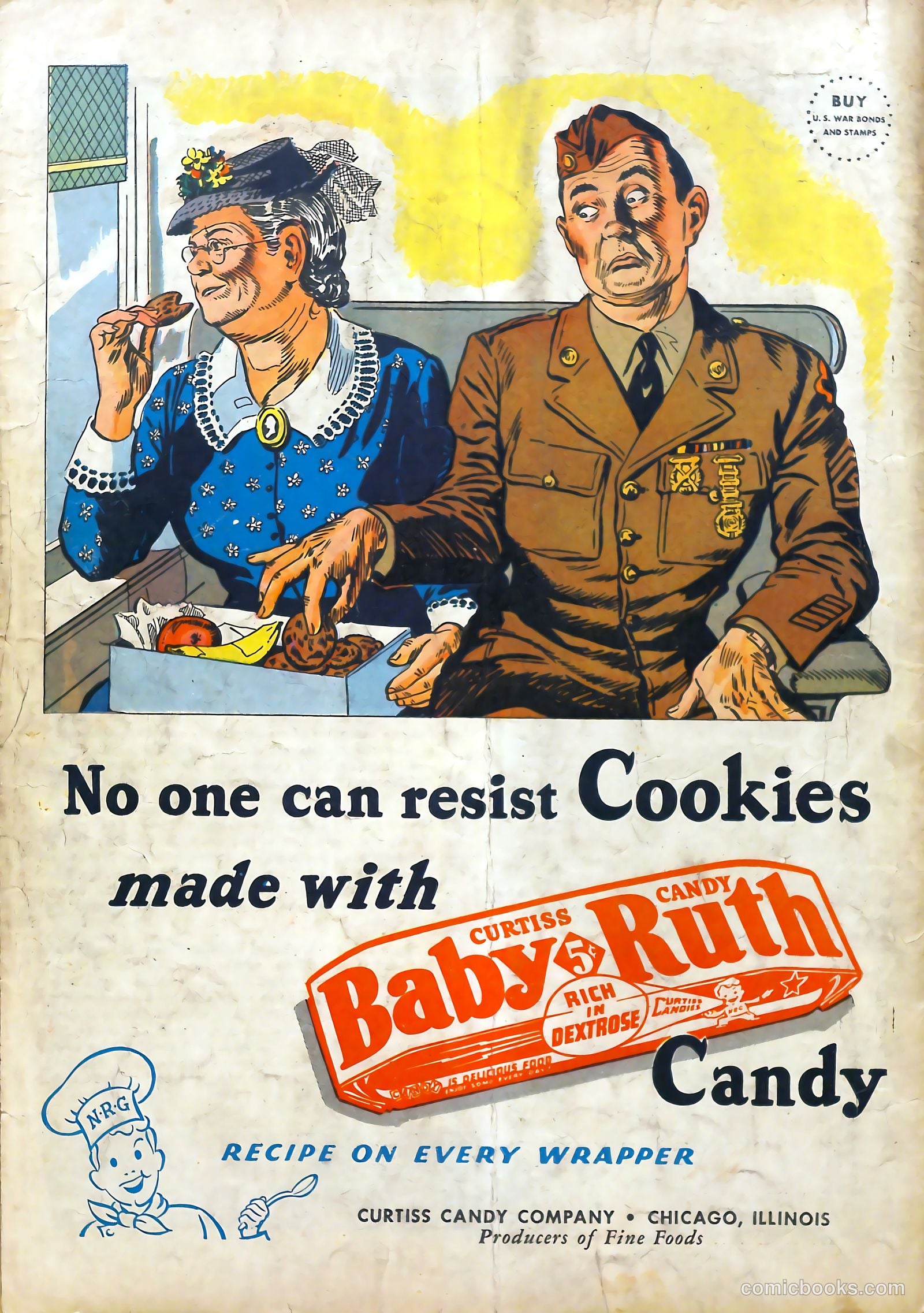 True Comics #28 (1943) — page 59 of 59