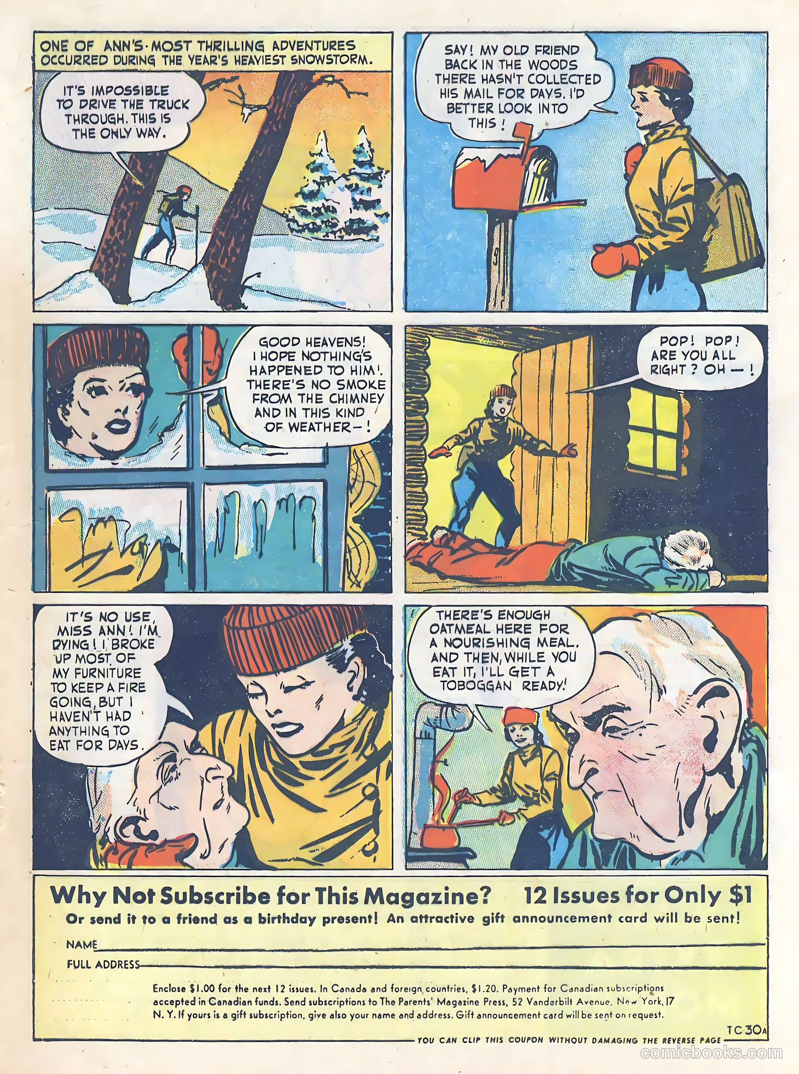 True Comics #30 (1943) — page 33 of 60