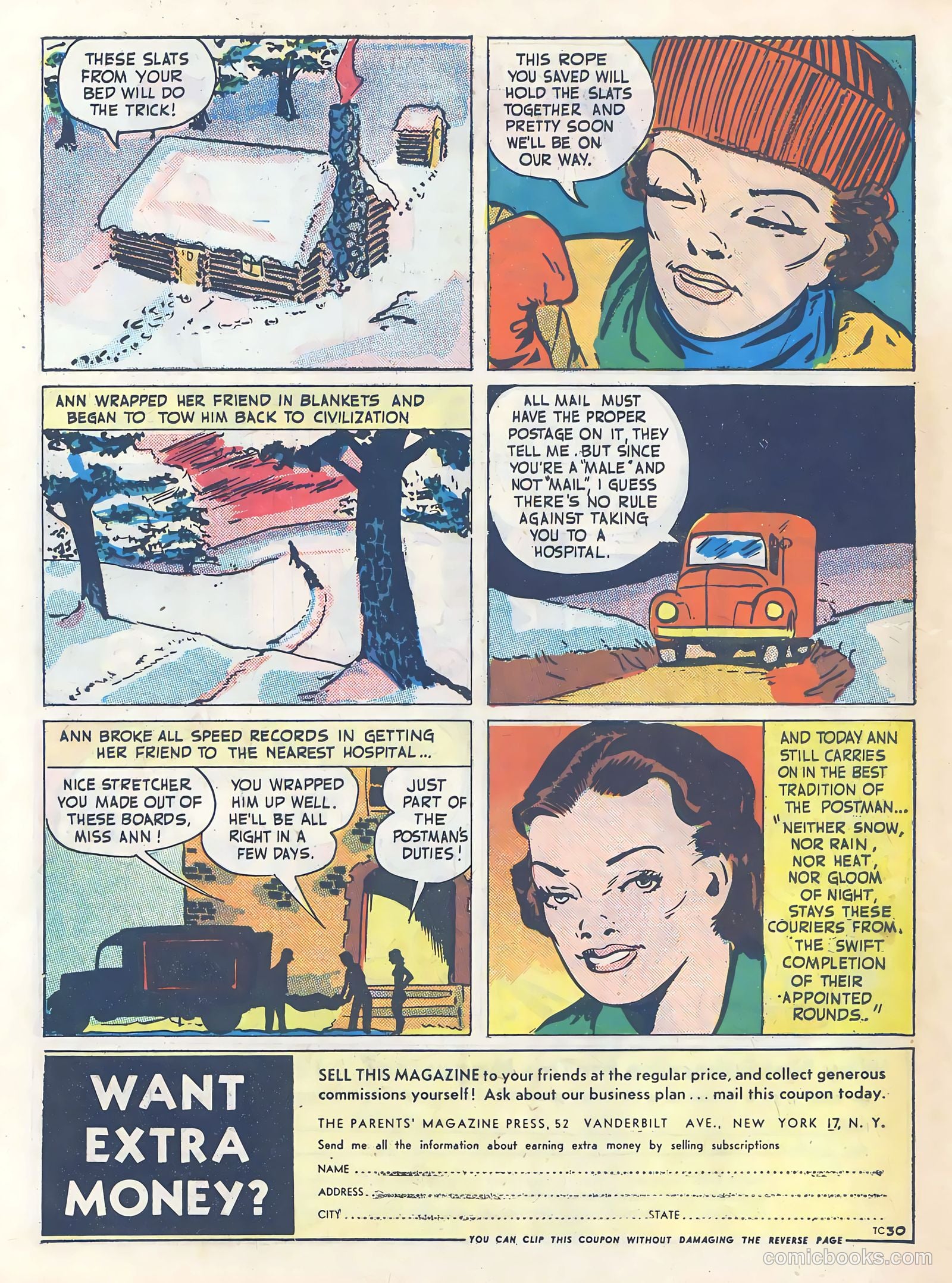 True Comics #30 (1943) — page 34 of 60