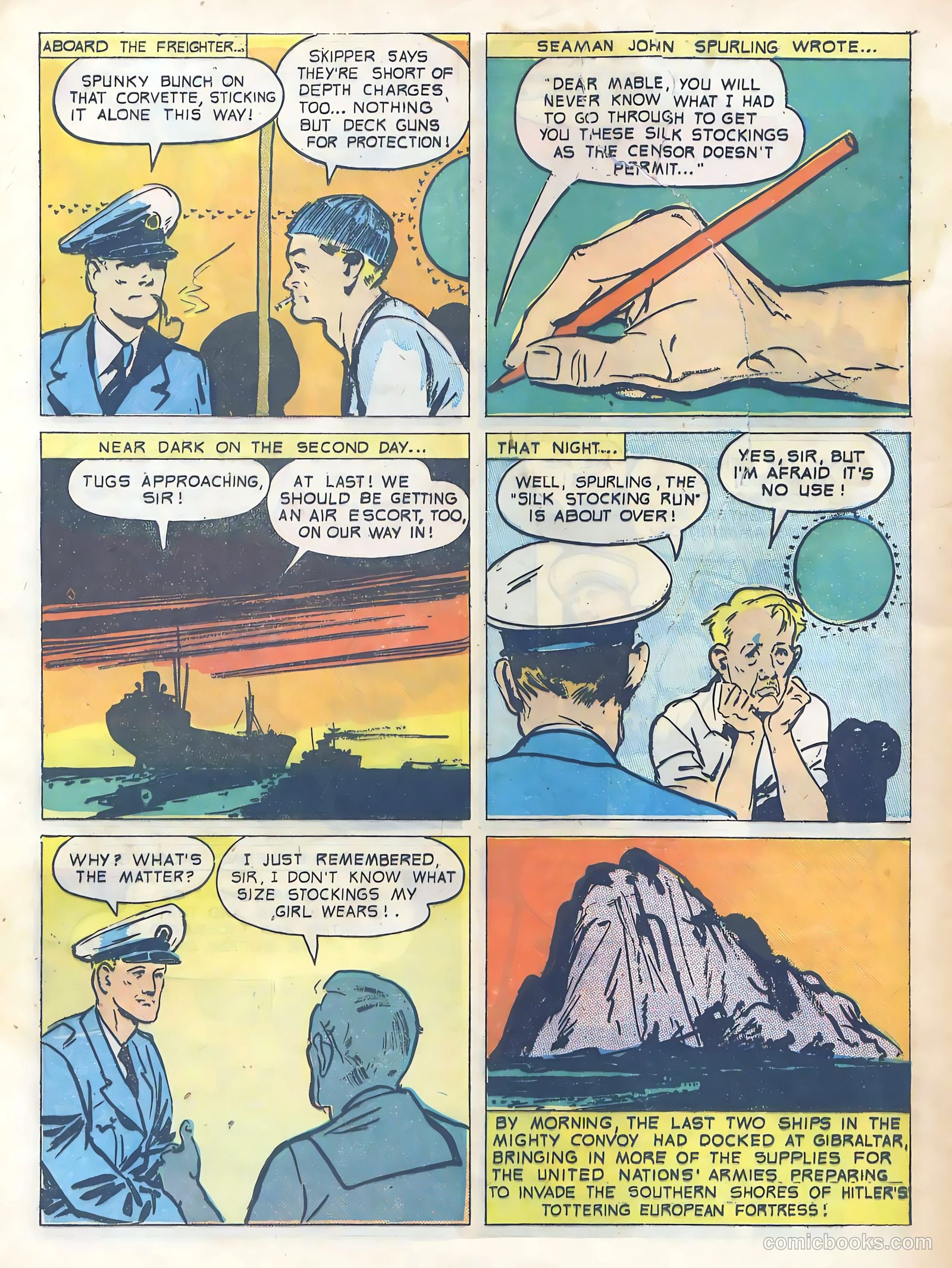 True Comics #30 (1943) — page 56 of 60