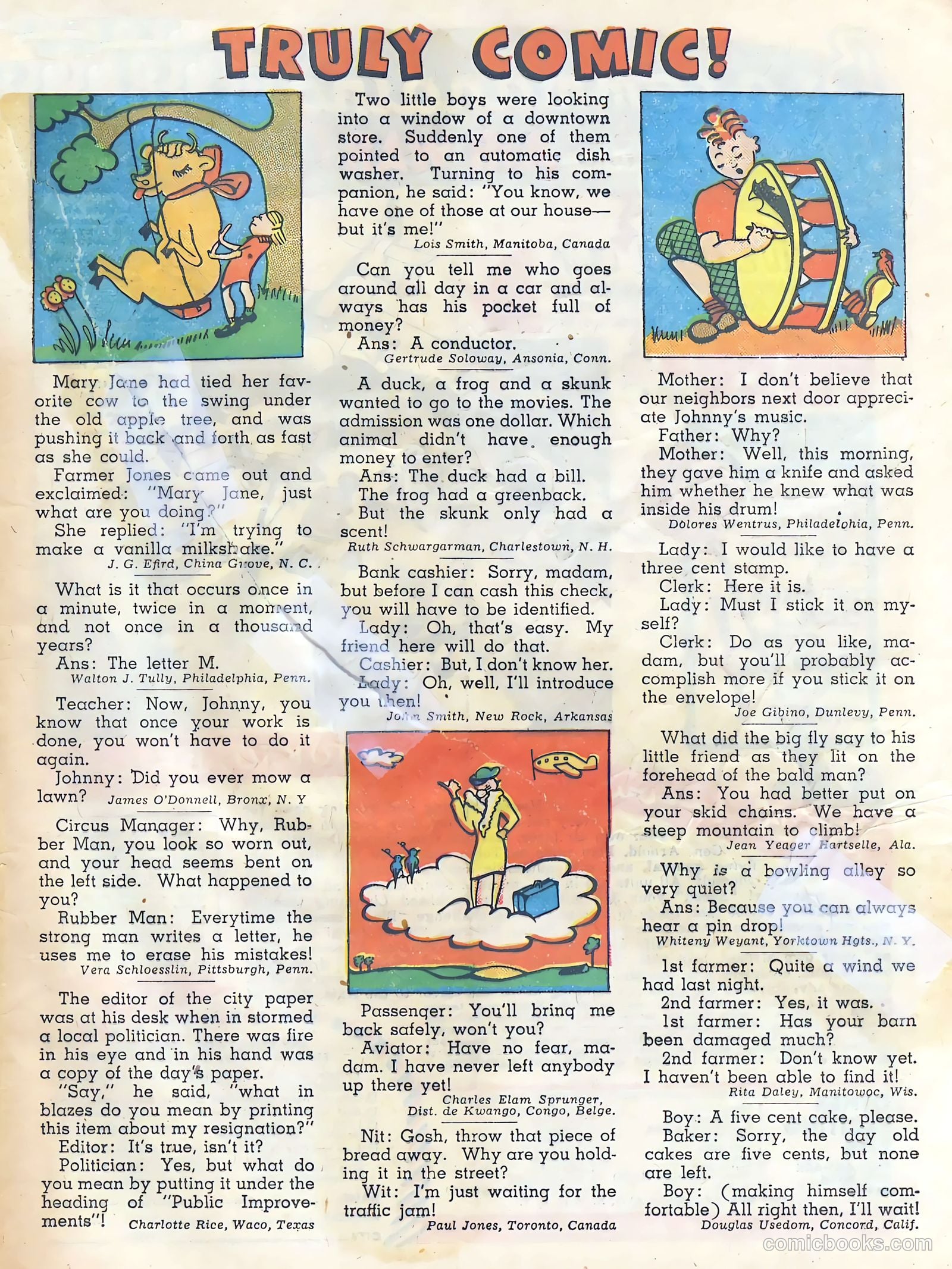 True Comics #30 (1943) — page 57 of 60