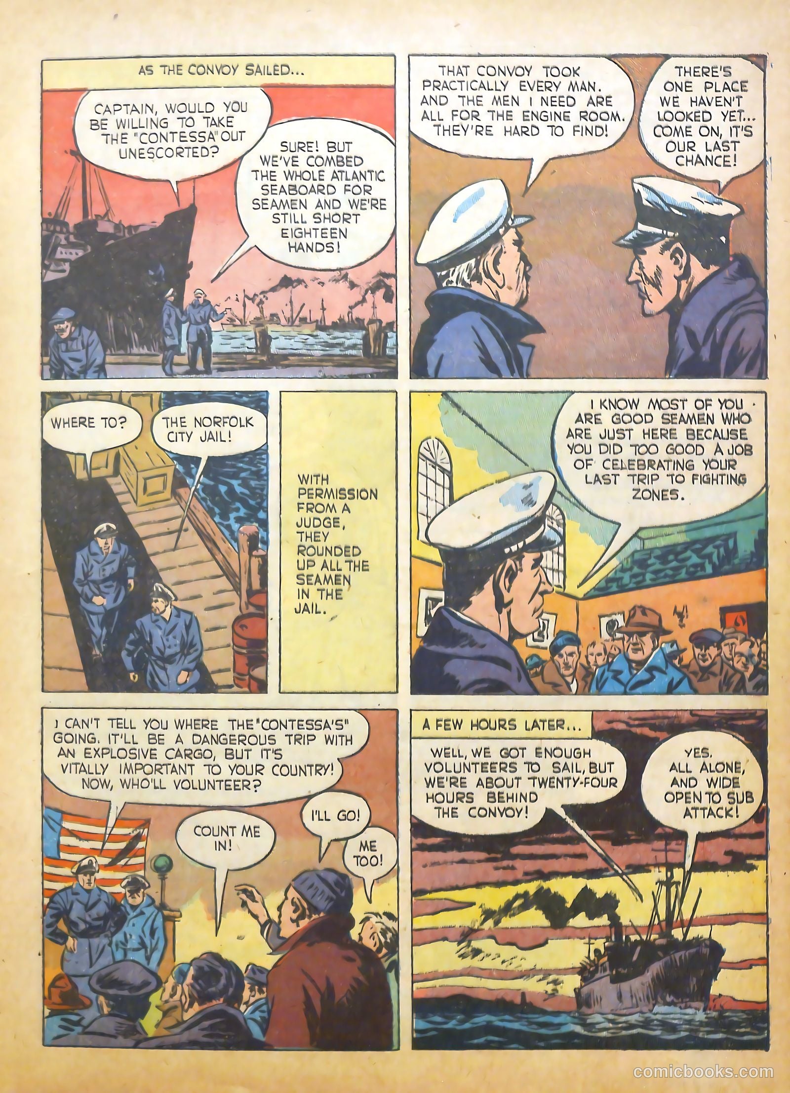 True Comics #32 (1944) — page 17 of 51