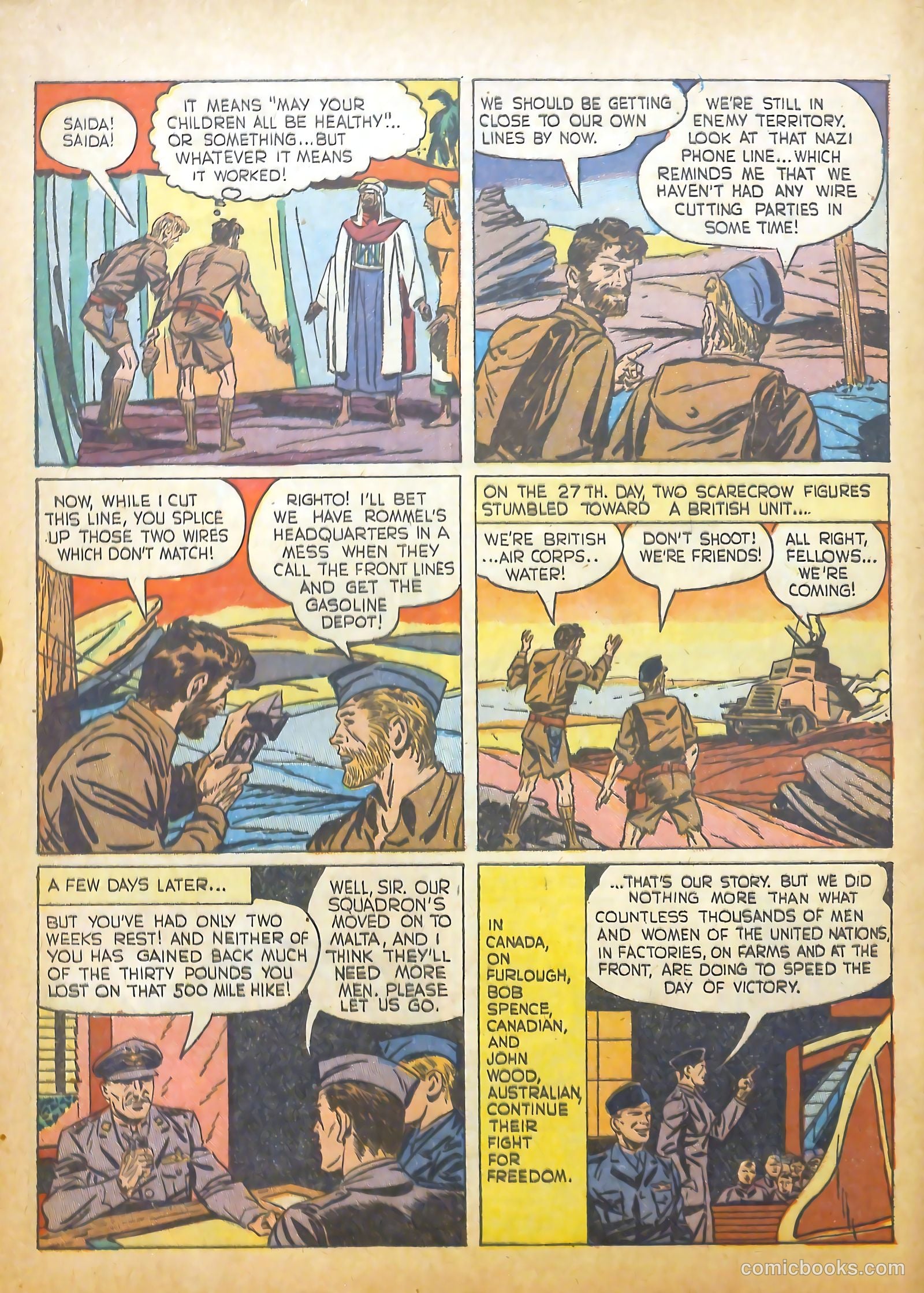 True Comics #32 (1944) — page 35 of 51