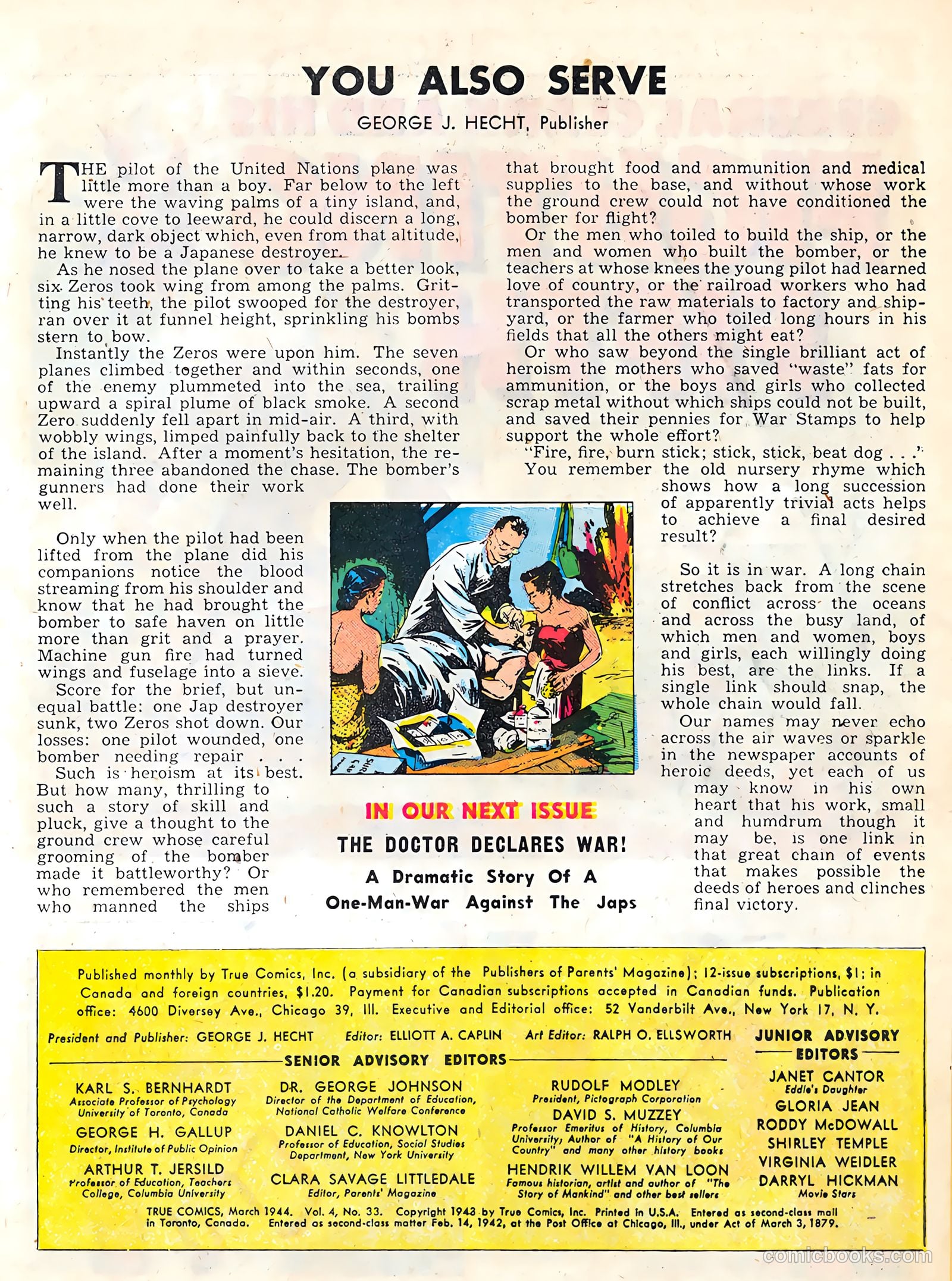 True Comics #33 (1944) — page 3 of 51