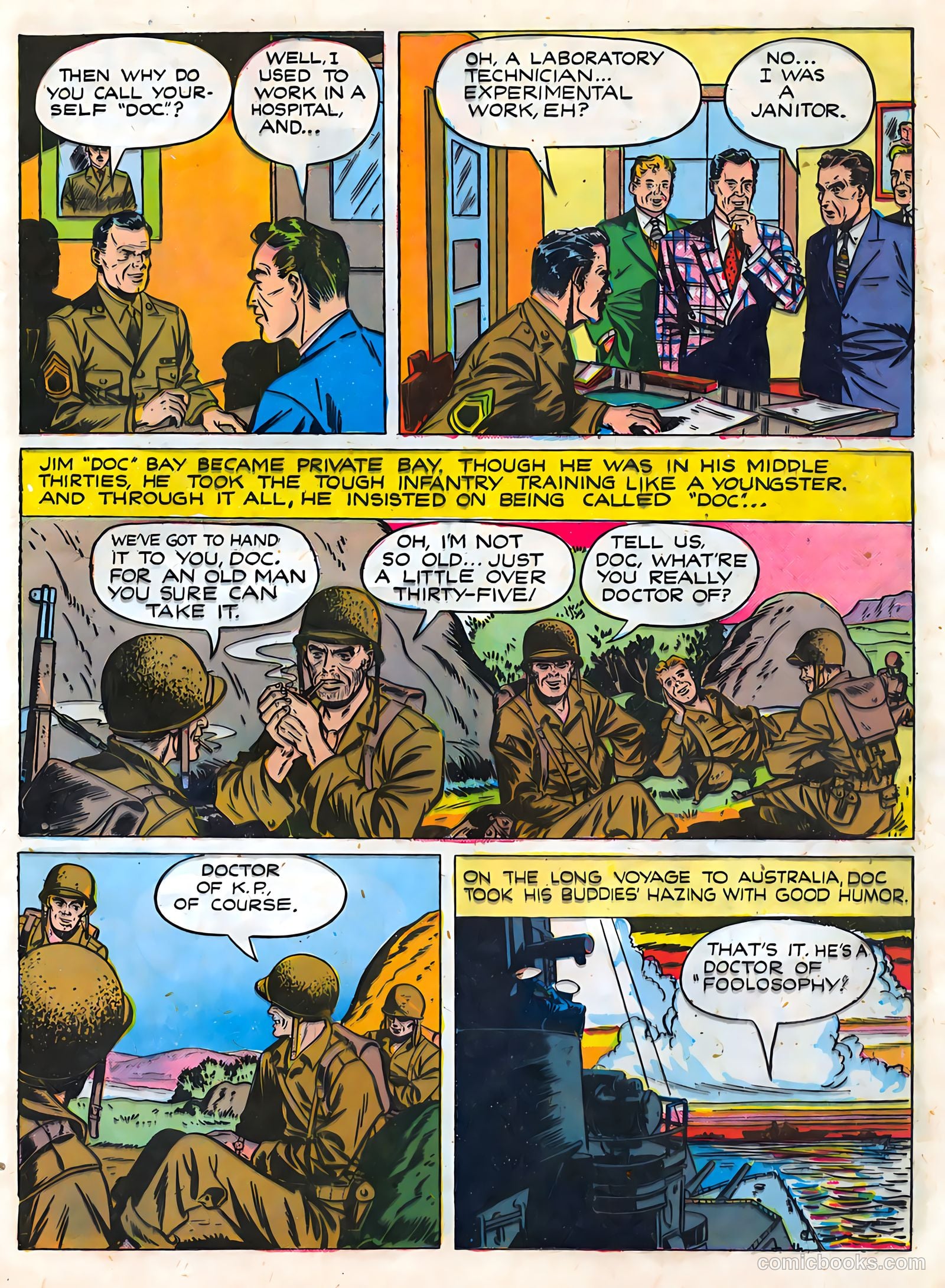 True Comics #33 (1944) — page 32 of 51
