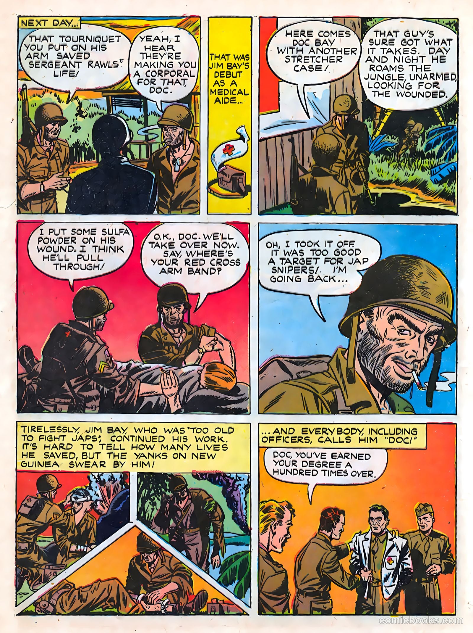 True Comics #33 (1944) — page 35 of 51