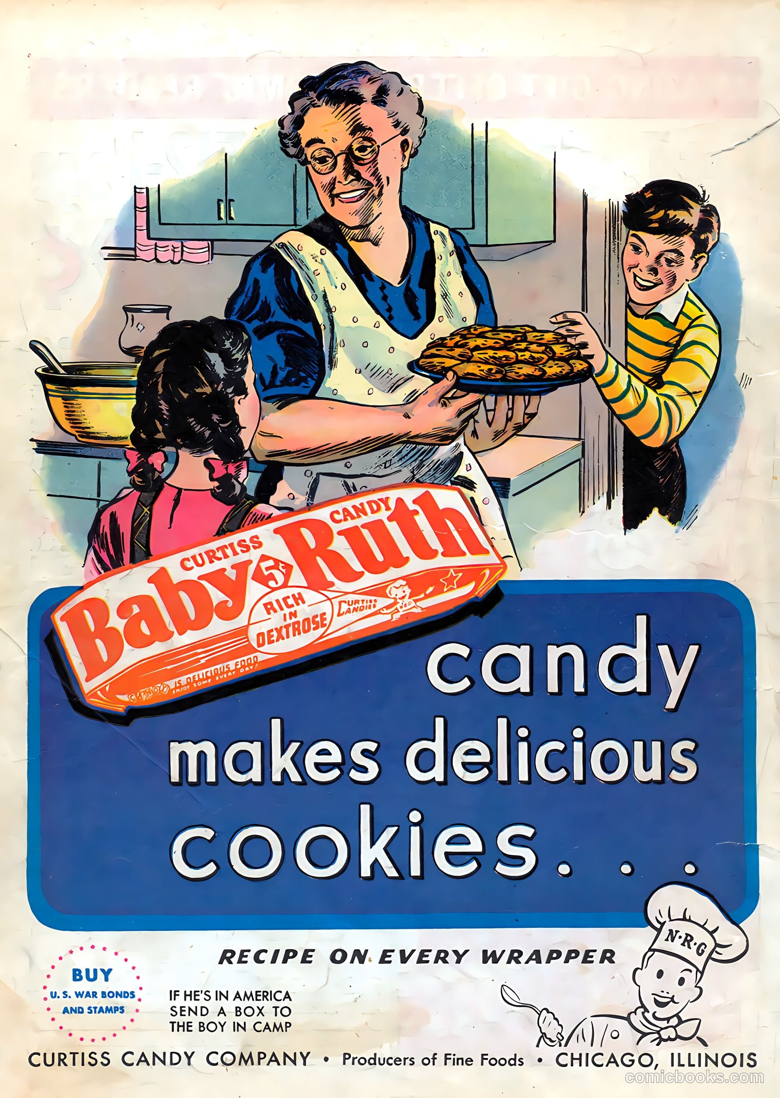 True Comics #33 (1944) — page 51 of 51