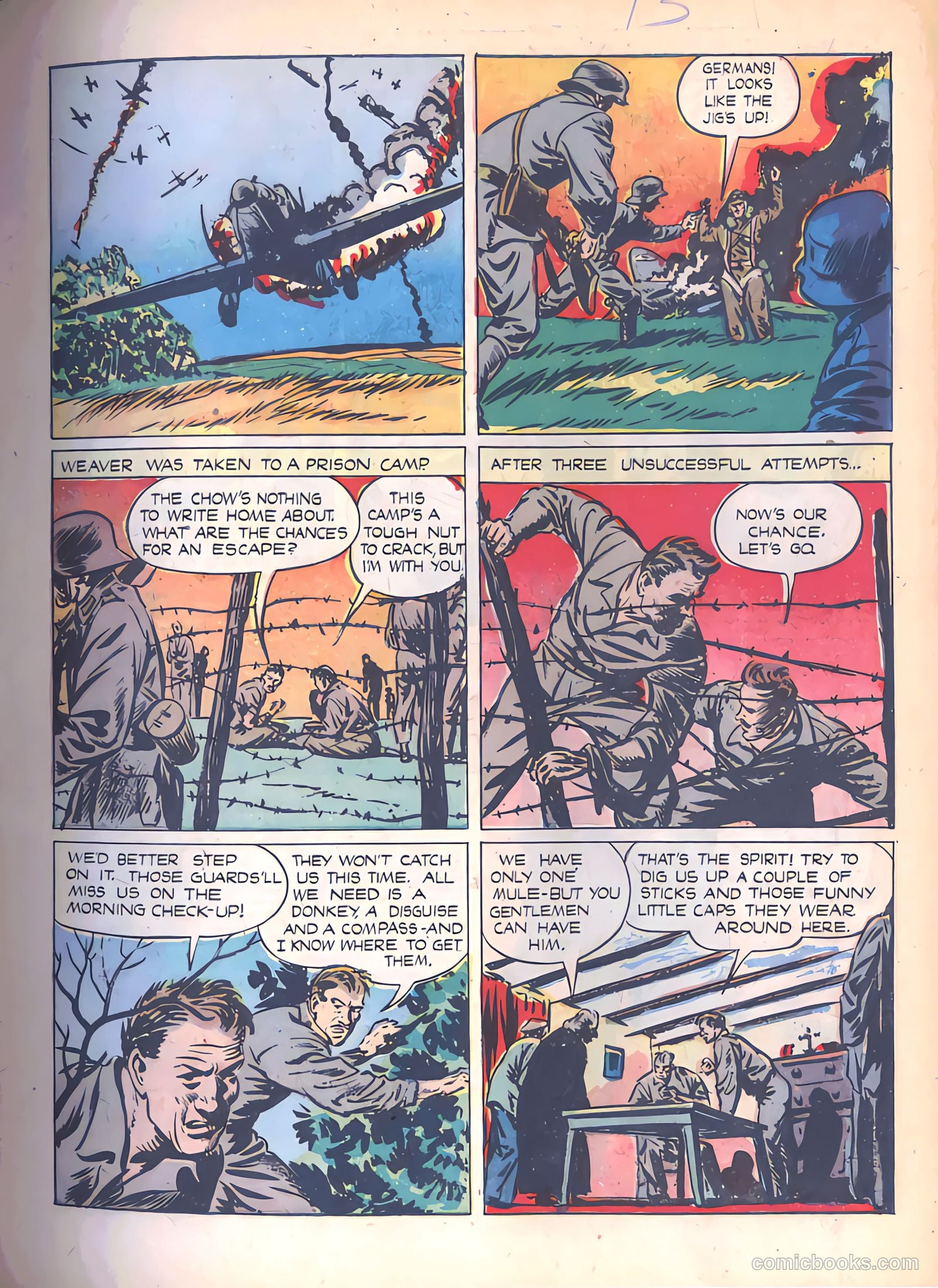 True Comics #34 (1944) — page 15 of 52