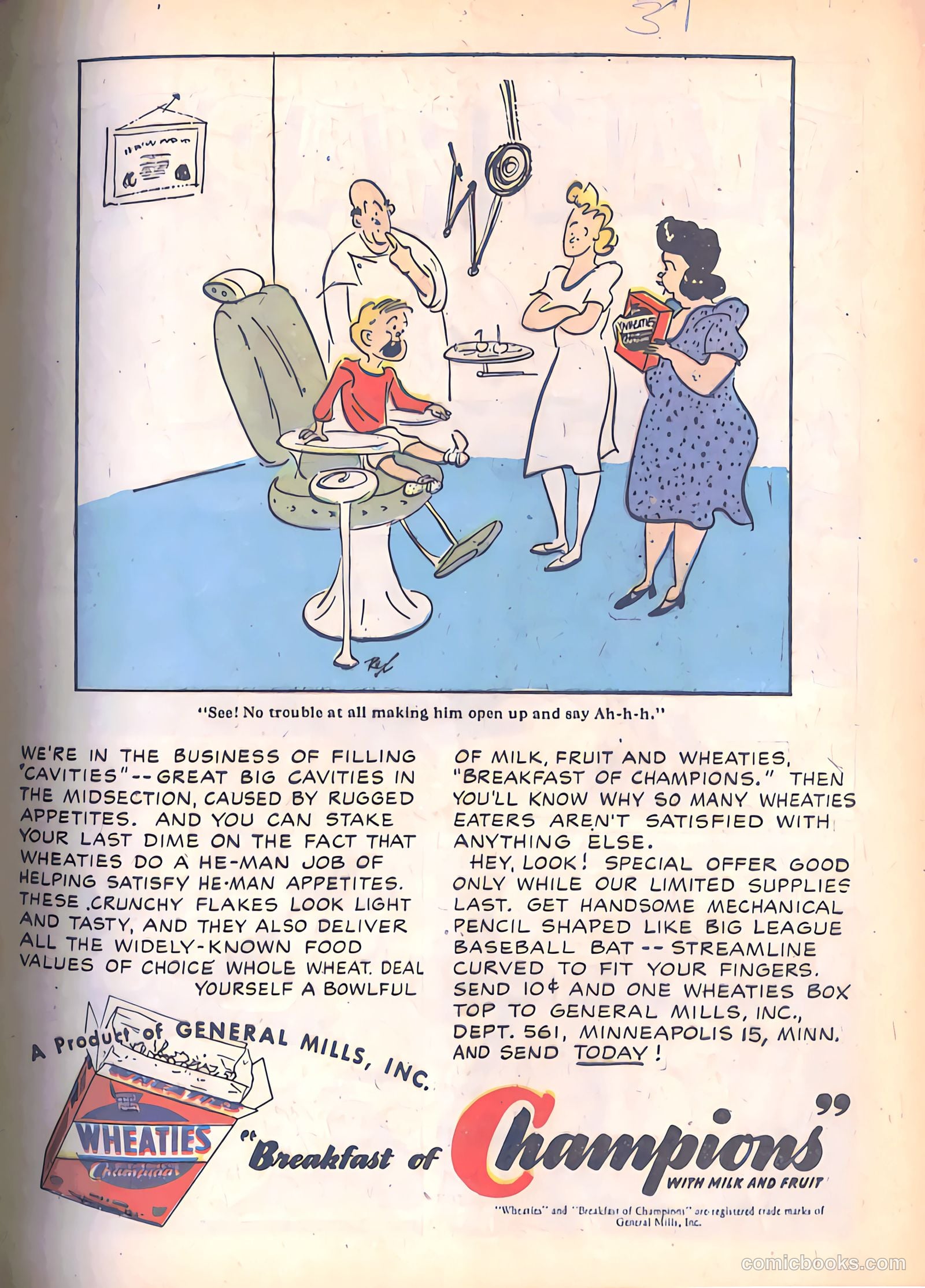True Comics #34 (1944) — page 33 of 52
